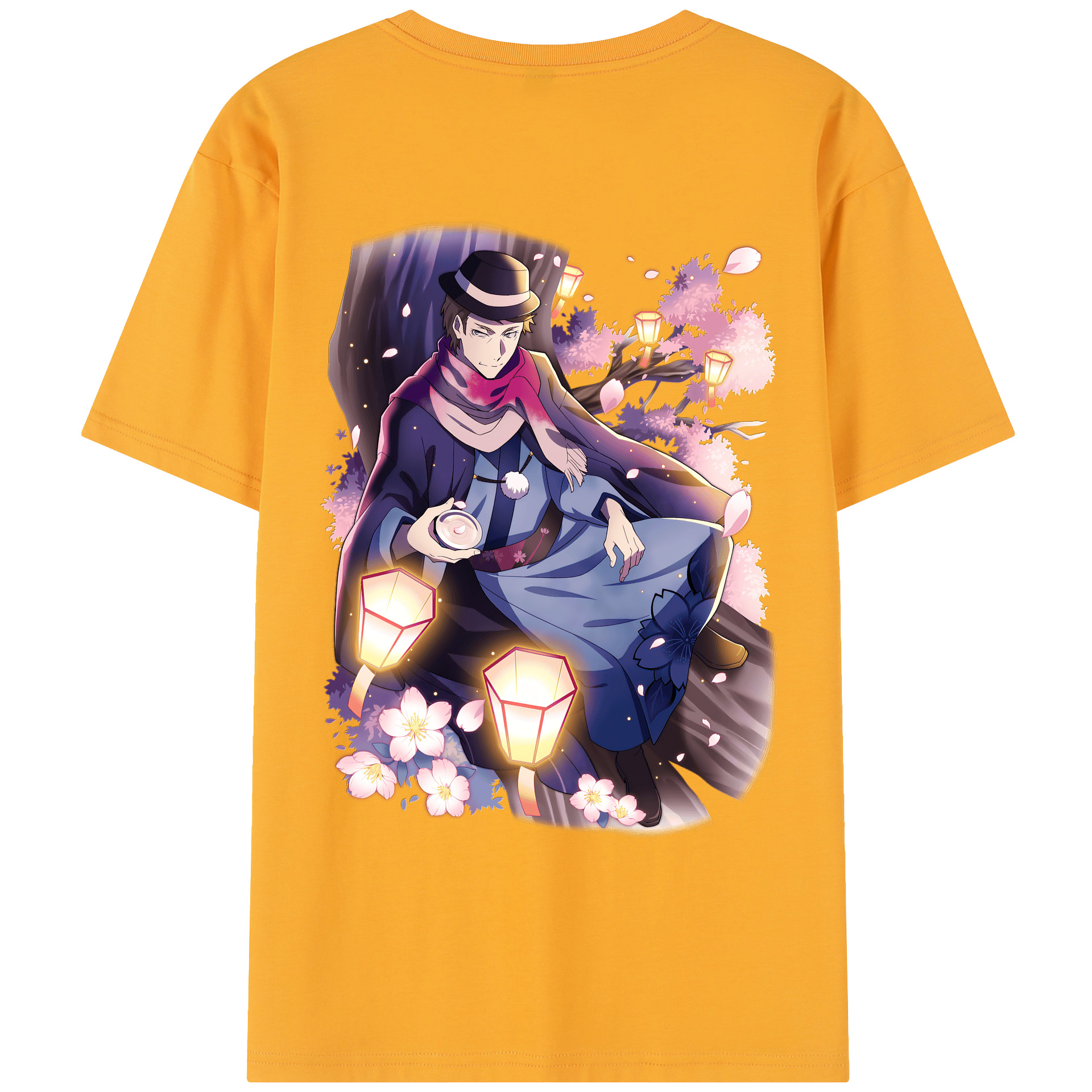 （画像用） 文豪ストレイドッグス Bungo Stray Dogs レディース半袖Tシャツ(バックプリント)