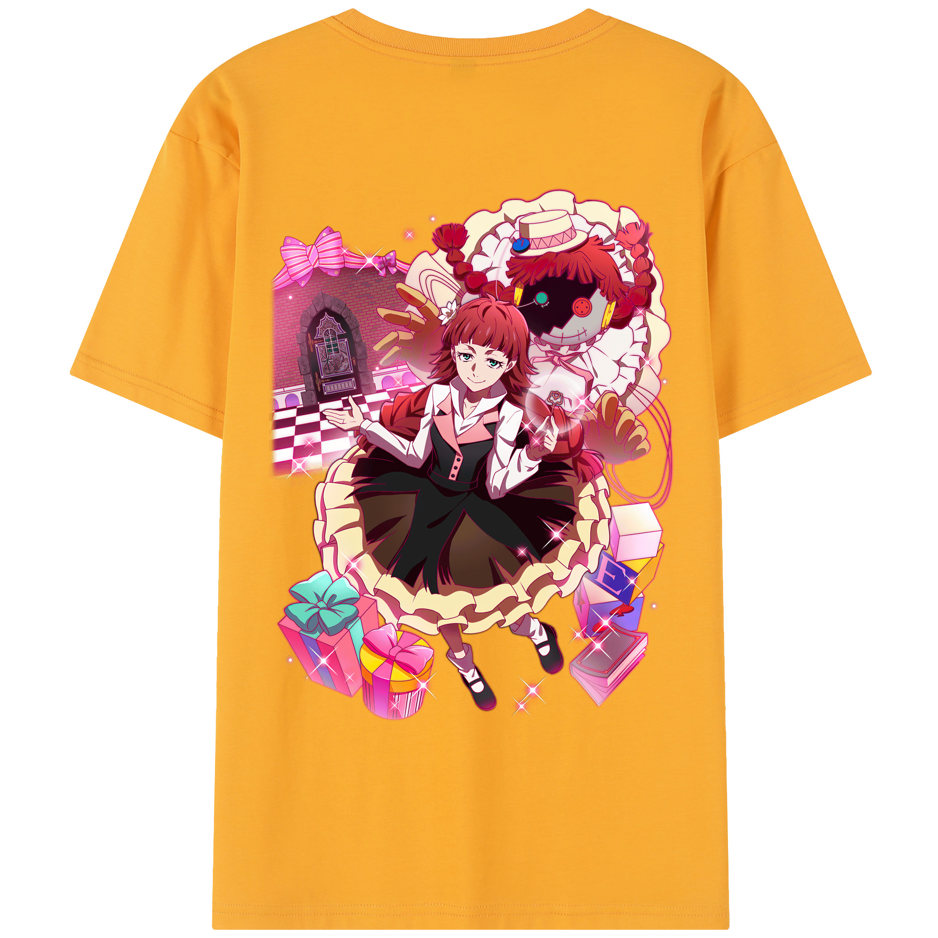 （画像用） 文豪ストレイドッグス Bungo Stray Dogs レディース半袖Tシャツ(バックプリント)