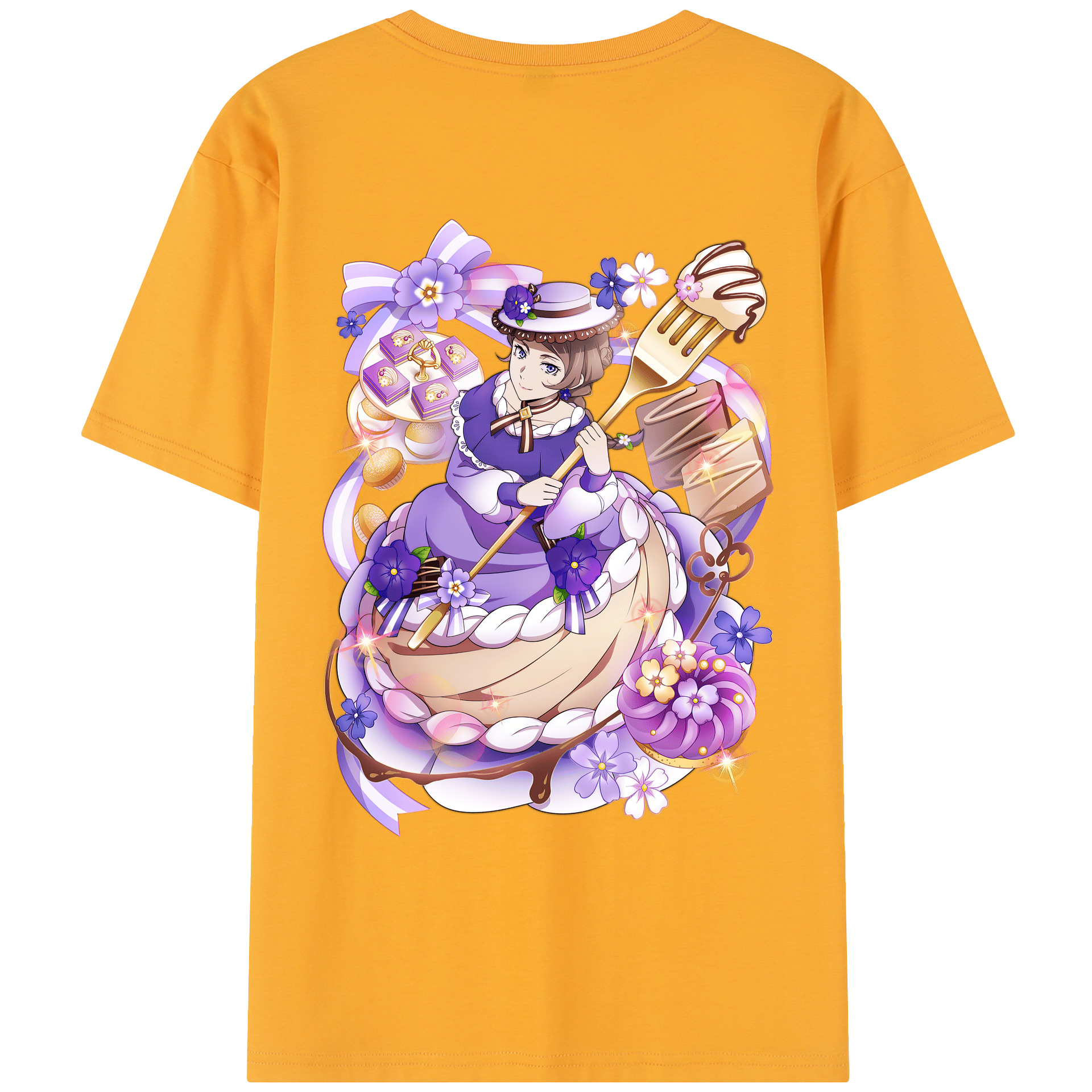 （画像用） 文豪ストレイドッグス Bungo Stray Dogs レディース半袖Tシャツ(バックプリント)