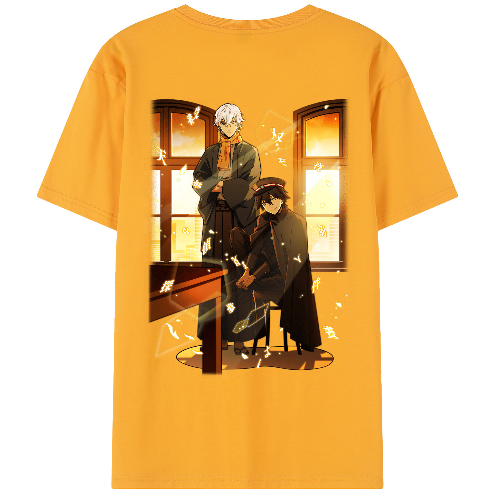 （画像用） 文豪ストレイドッグス Bungo Stray Dogs レディース半袖Tシャツ(バックプリント)