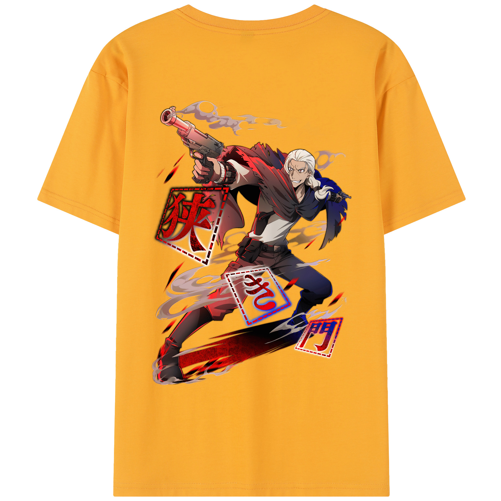 （画像用） 文豪ストレイドッグス Bungo Stray Dogs レディース半袖Tシャツ(バックプリント)