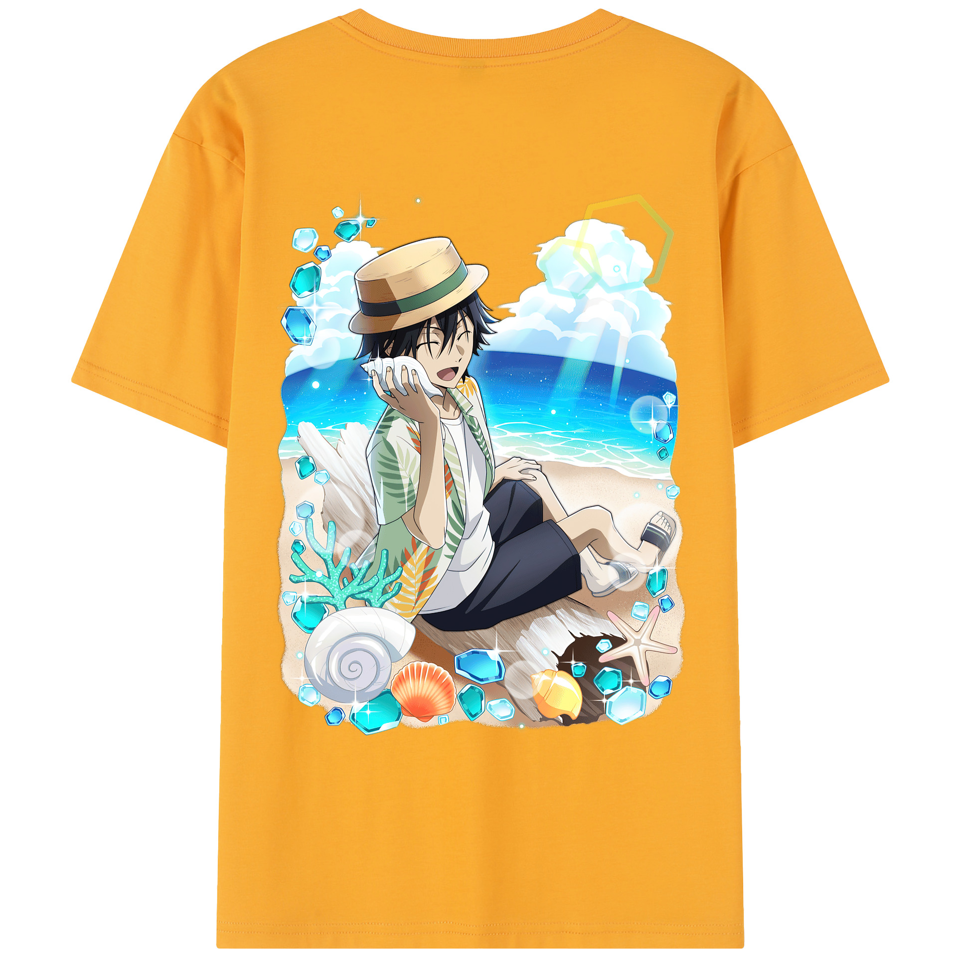 （画像用） 文豪ストレイドッグス Bungo Stray Dogs レディース半袖Tシャツ(バックプリント)