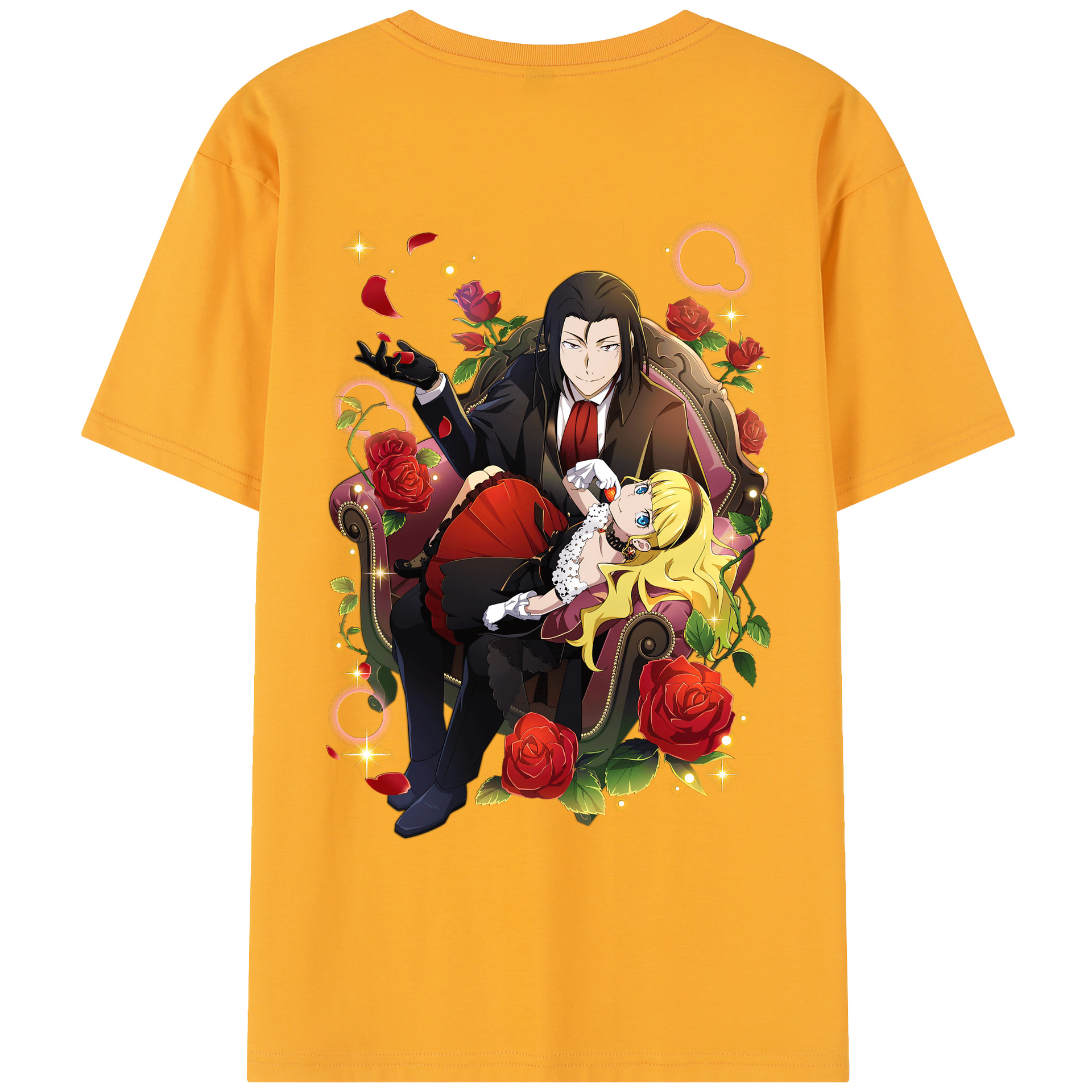 （画像用） 文豪ストレイドッグス Bungo Stray Dogs レディース半袖Tシャツ(バックプリント)
