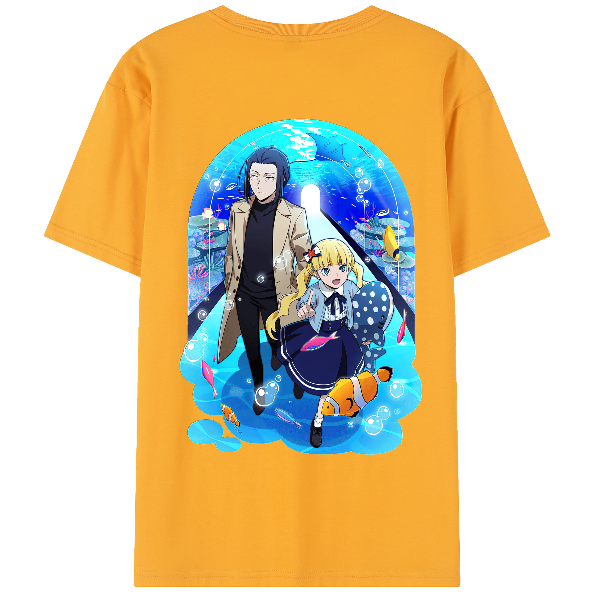 （画像用） 文豪ストレイドッグス Bungo Stray Dogs レディース半袖Tシャツ(バックプリント)