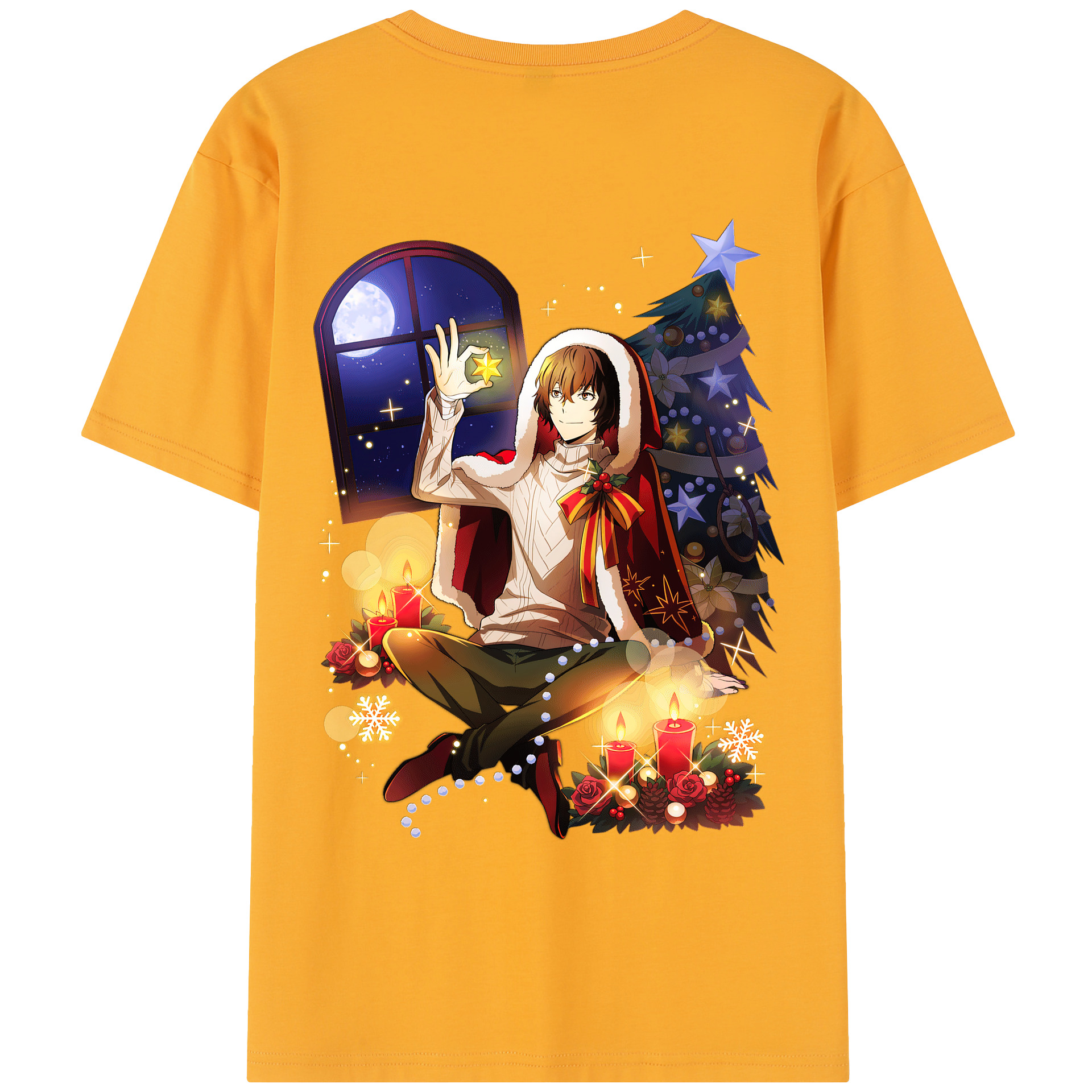（画像用） 文豪ストレイドッグス Bungo Stray Dogs レディース半袖Tシャツ(バックプリント)