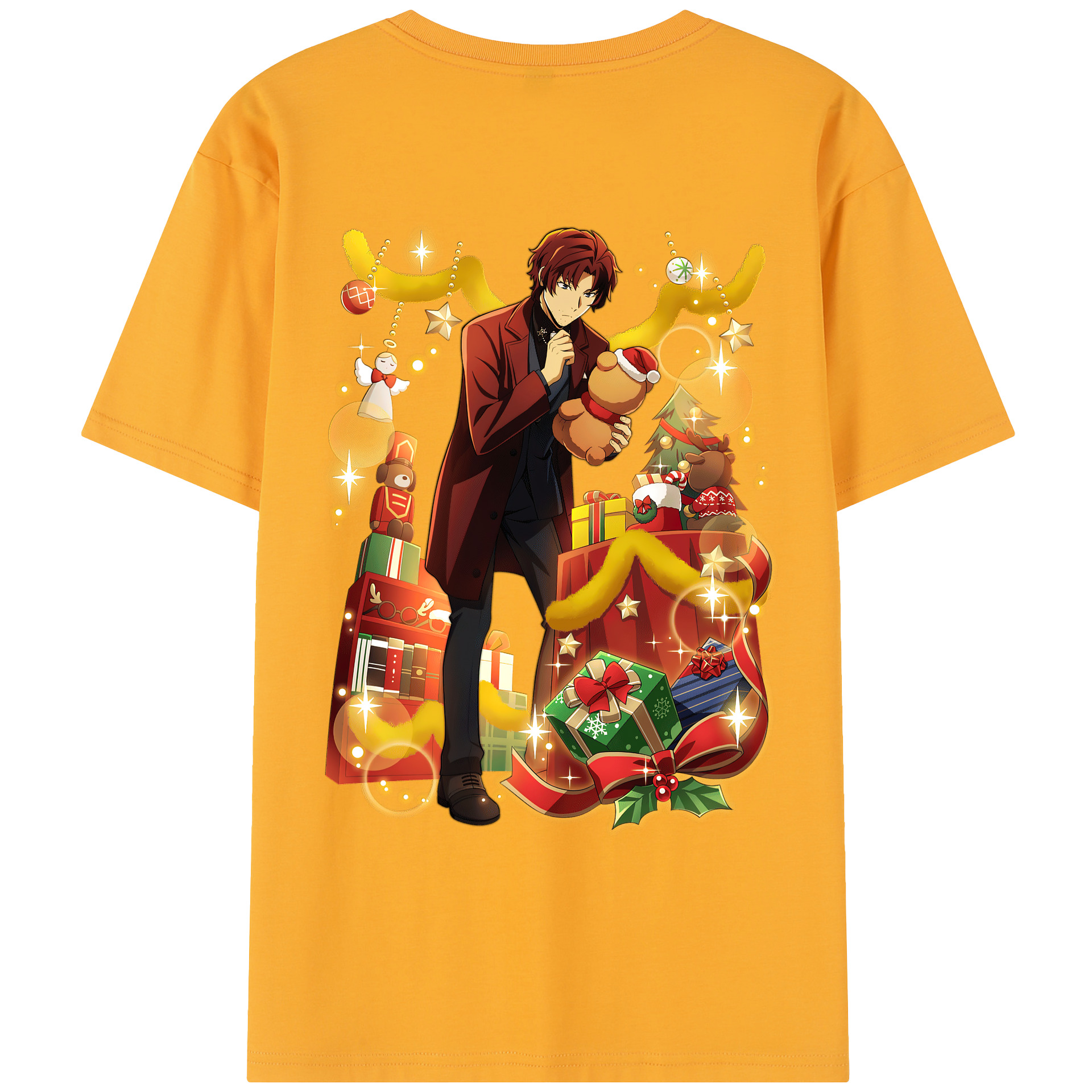 （画像用） 文豪ストレイドッグス Bungo Stray Dogs レディース半袖Tシャツ(バックプリント)