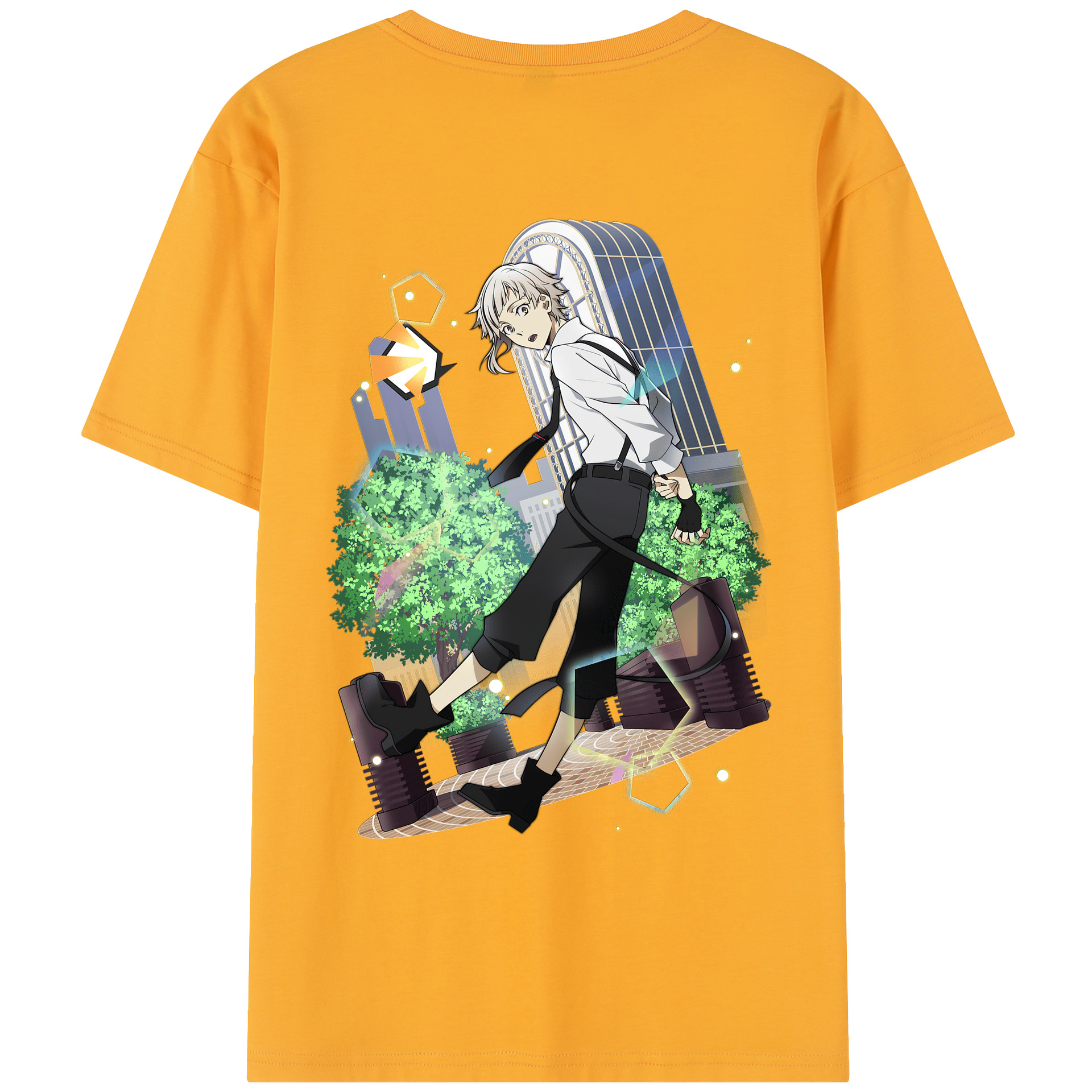 （画像用） 文豪ストレイドッグス Bungo Stray Dogs レディース半袖Tシャツ(バックプリント)