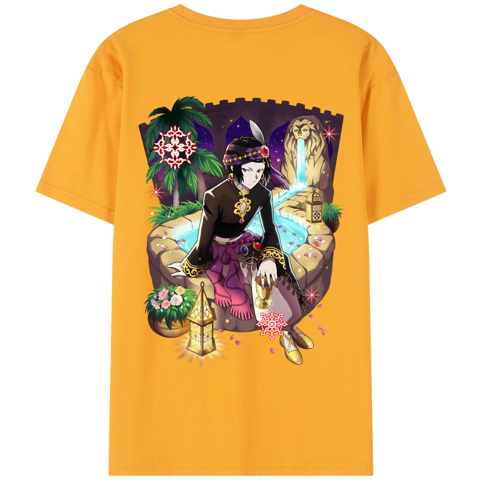 （画像用） 文豪ストレイドッグス Bungo Stray Dogs レディース半袖Tシャツ(バックプリント)
