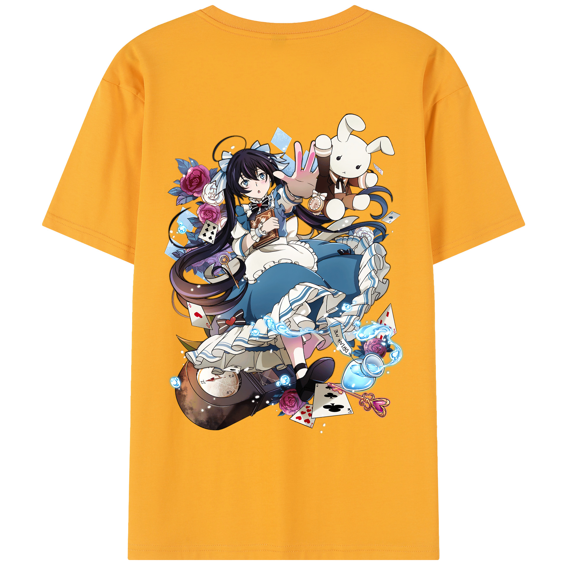 （画像用） 文豪ストレイドッグス Bungo Stray Dogs レディース半袖Tシャツ(バックプリント)