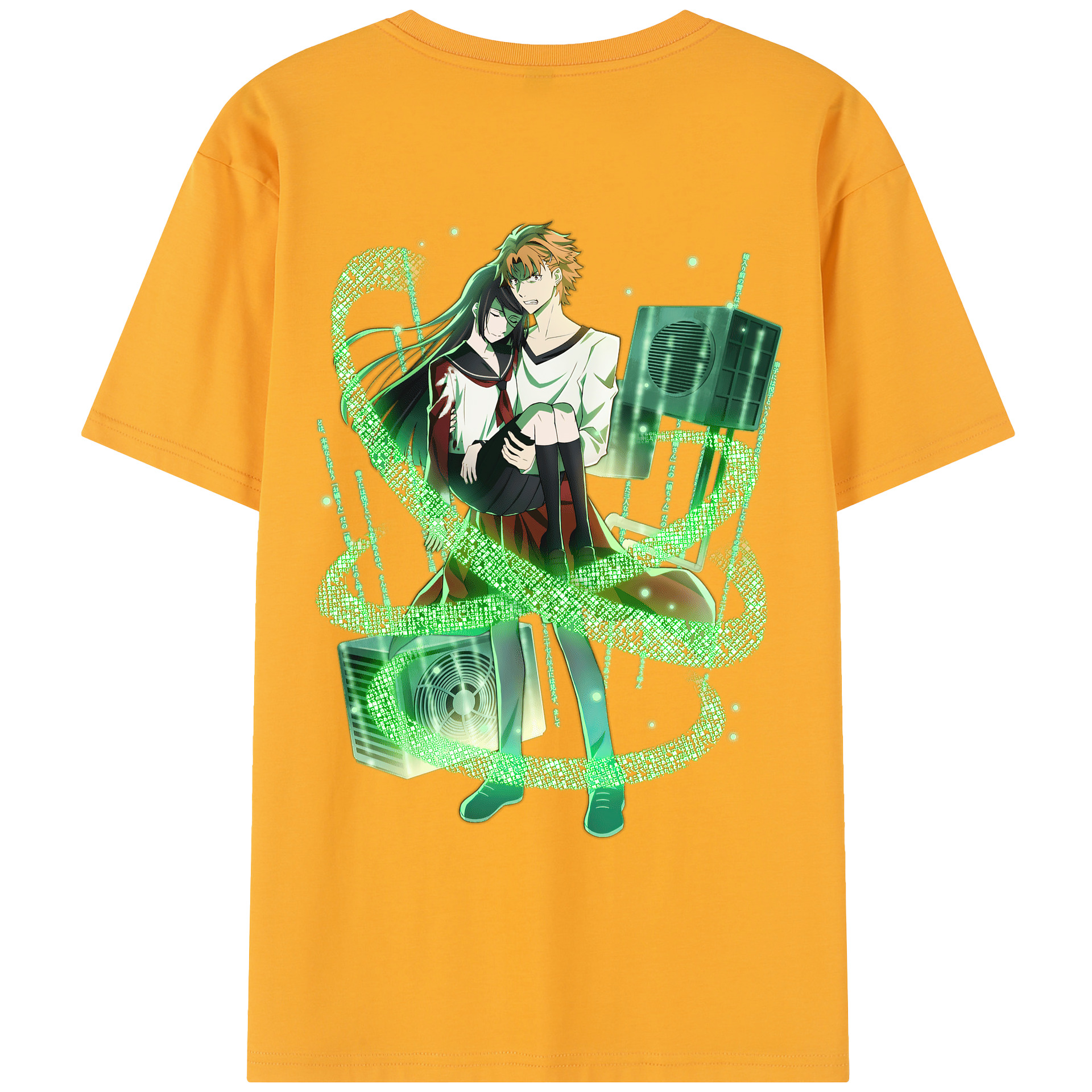 （画像用） 文豪ストレイドッグス Bungo Stray Dogs レディース半袖Tシャツ(バックプリント)