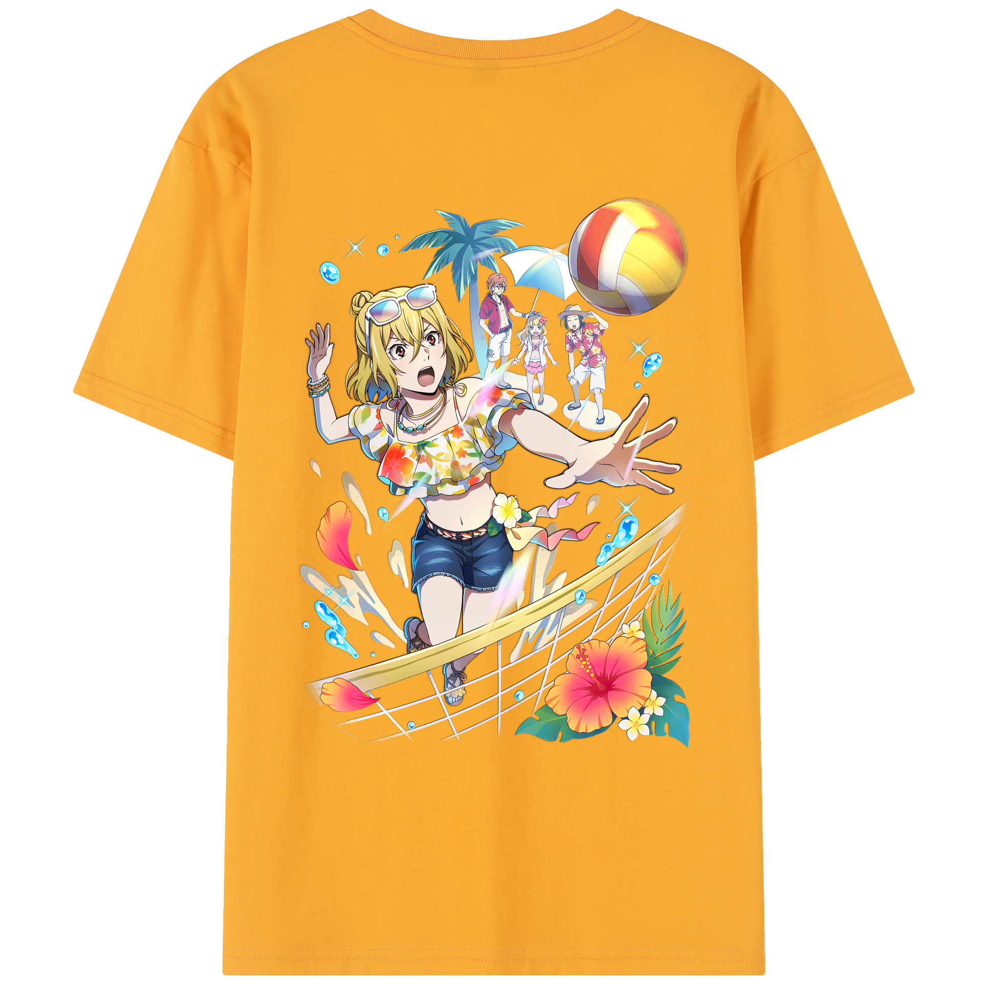 （画像用） 文豪ストレイドッグス Bungo Stray Dogs レディース半袖Tシャツ(バックプリント)