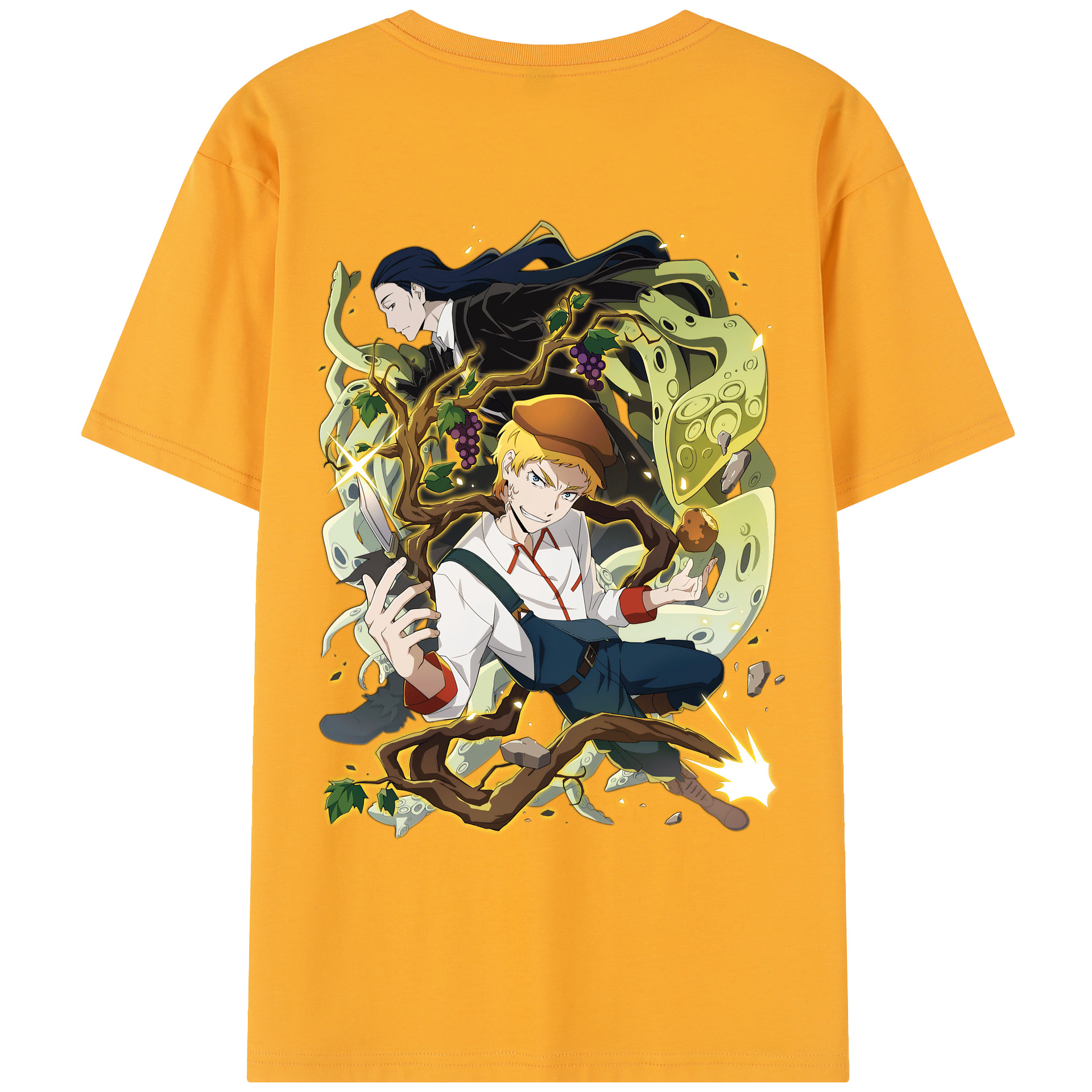 （画像用） 文豪ストレイドッグス Bungo Stray Dogs レディース半袖Tシャツ(バックプリント)