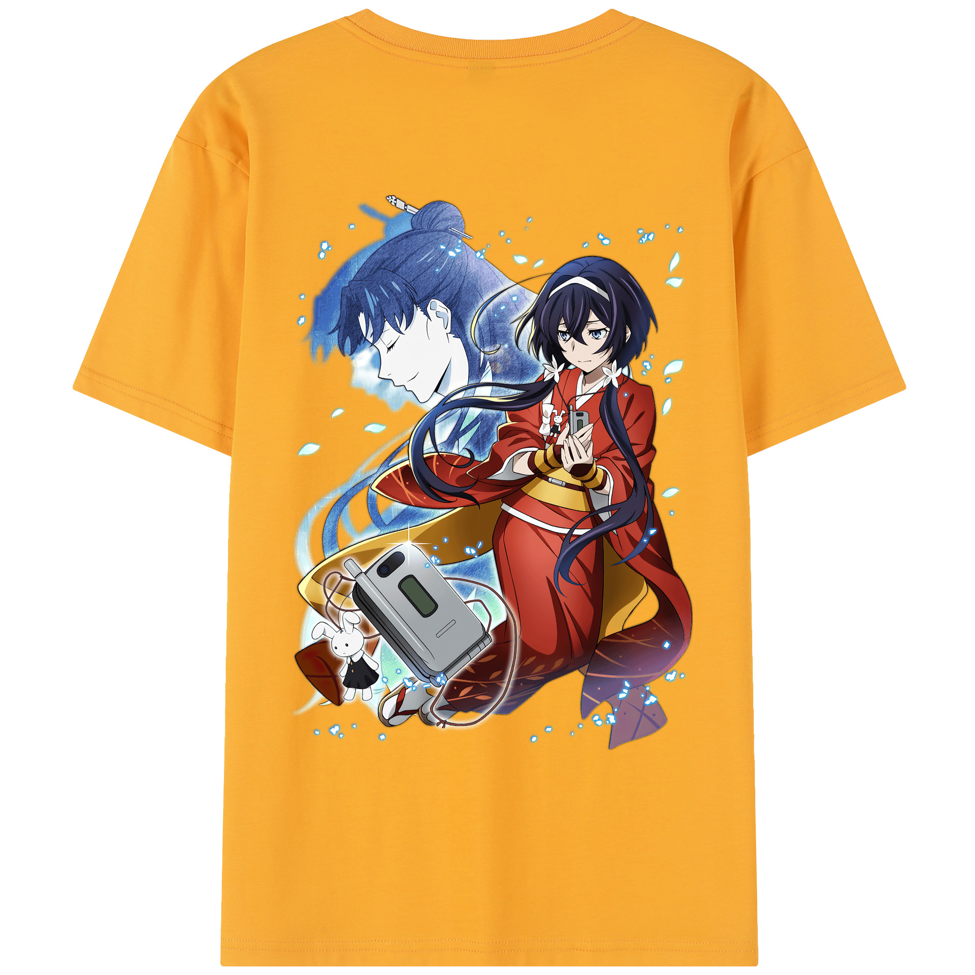 （画像用） 文豪ストレイドッグス Bungo Stray Dogs レディース半袖Tシャツ(バックプリント)