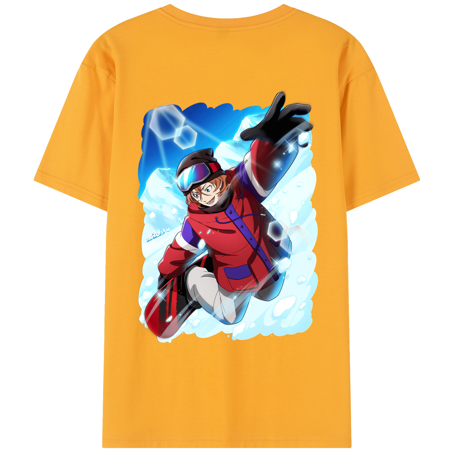 （画像用） 文豪ストレイドッグス Bungo Stray Dogs レディース半袖Tシャツ(バックプリント)
