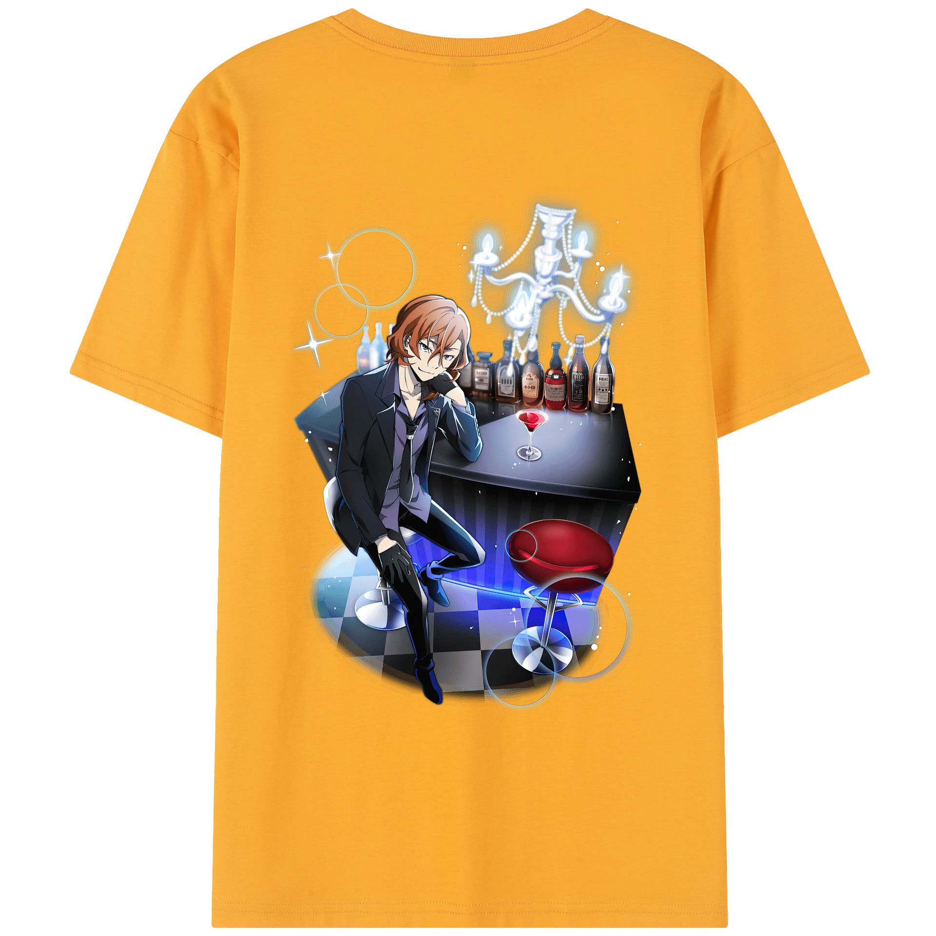 （画像用） 文豪ストレイドッグス Bungo Stray Dogs レディース半袖Tシャツ(バックプリント)
