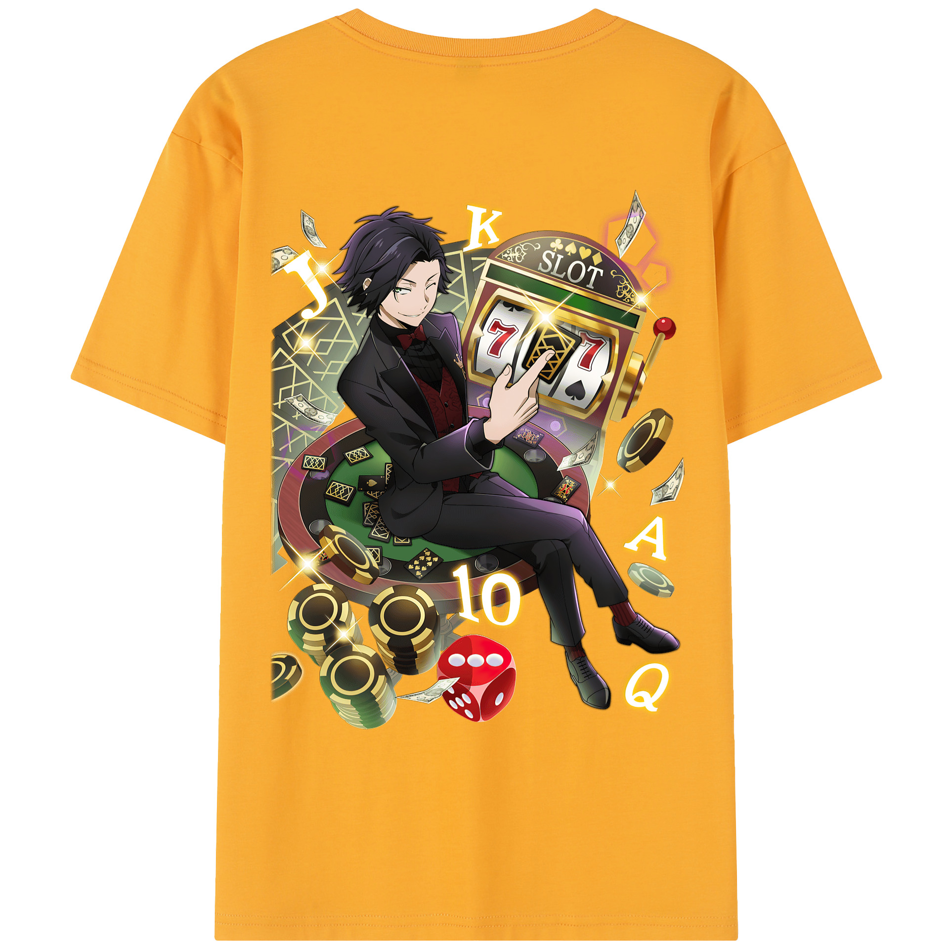 （画像用） 文豪ストレイドッグス Bungo Stray Dogs レディース半袖Tシャツ(バックプリント)
