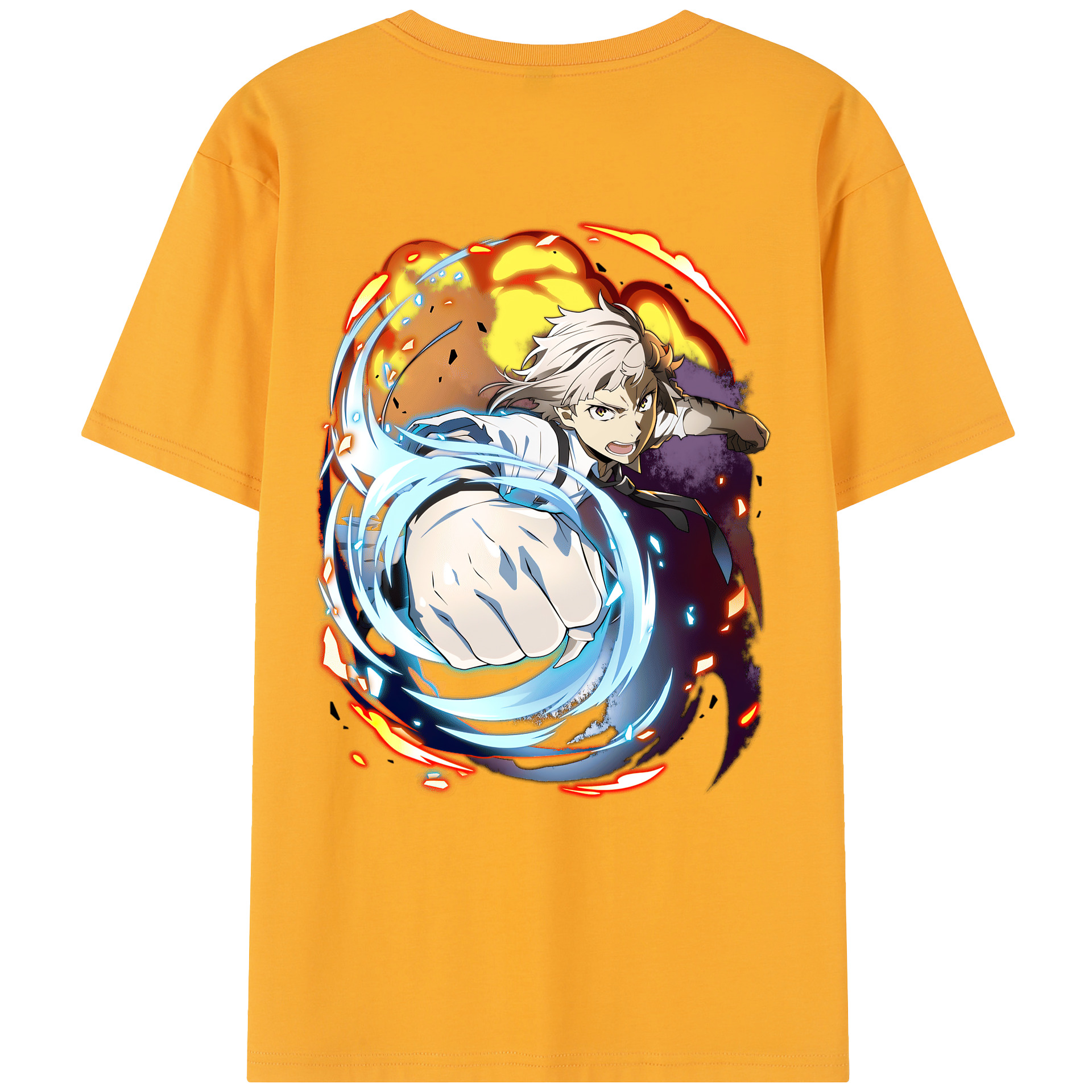 （画像用） 文豪ストレイドッグス Bungo Stray Dogs レディース半袖Tシャツ(バックプリント)