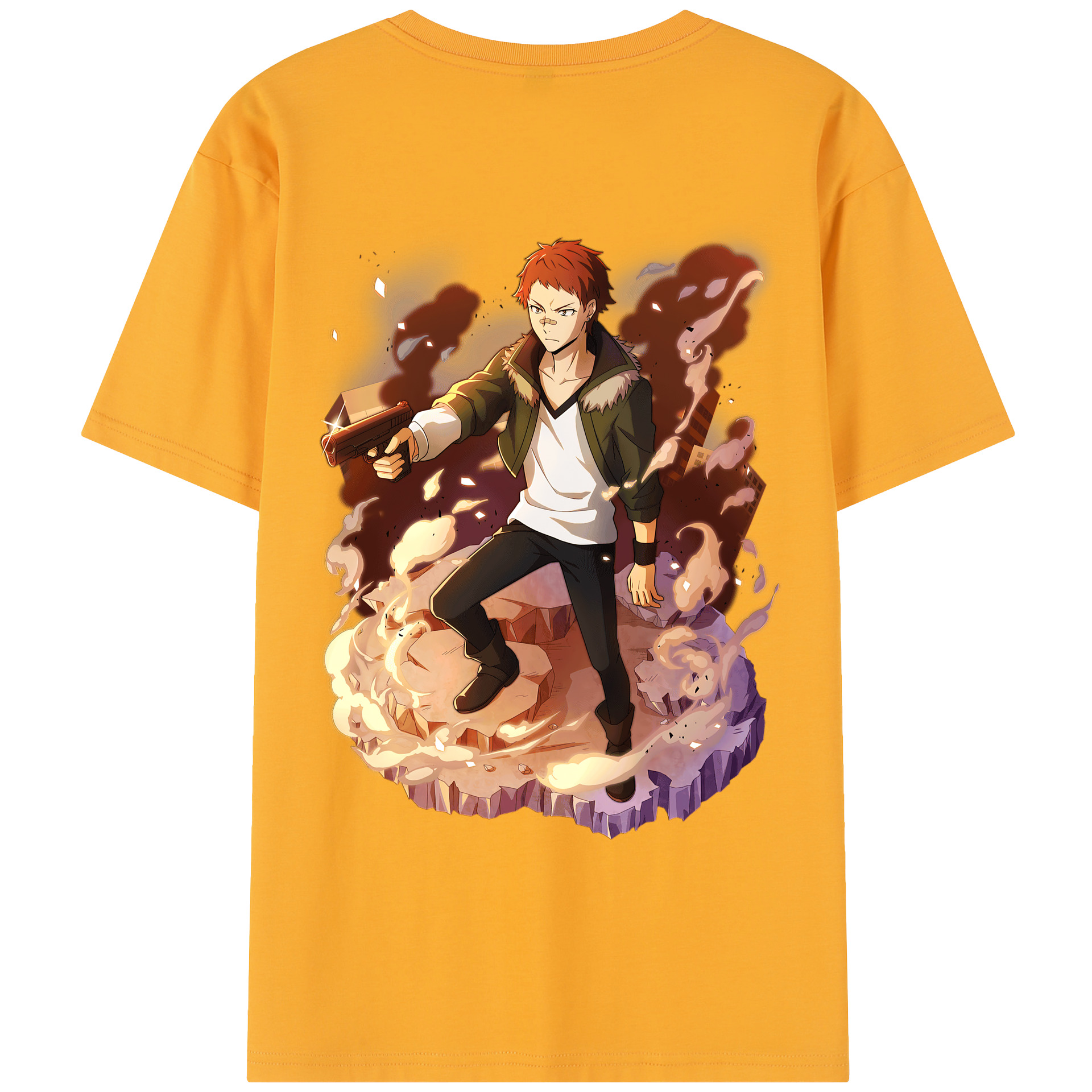 （画像用） 文豪ストレイドッグス Bungo Stray Dogs レディース半袖Tシャツ(バックプリント)
