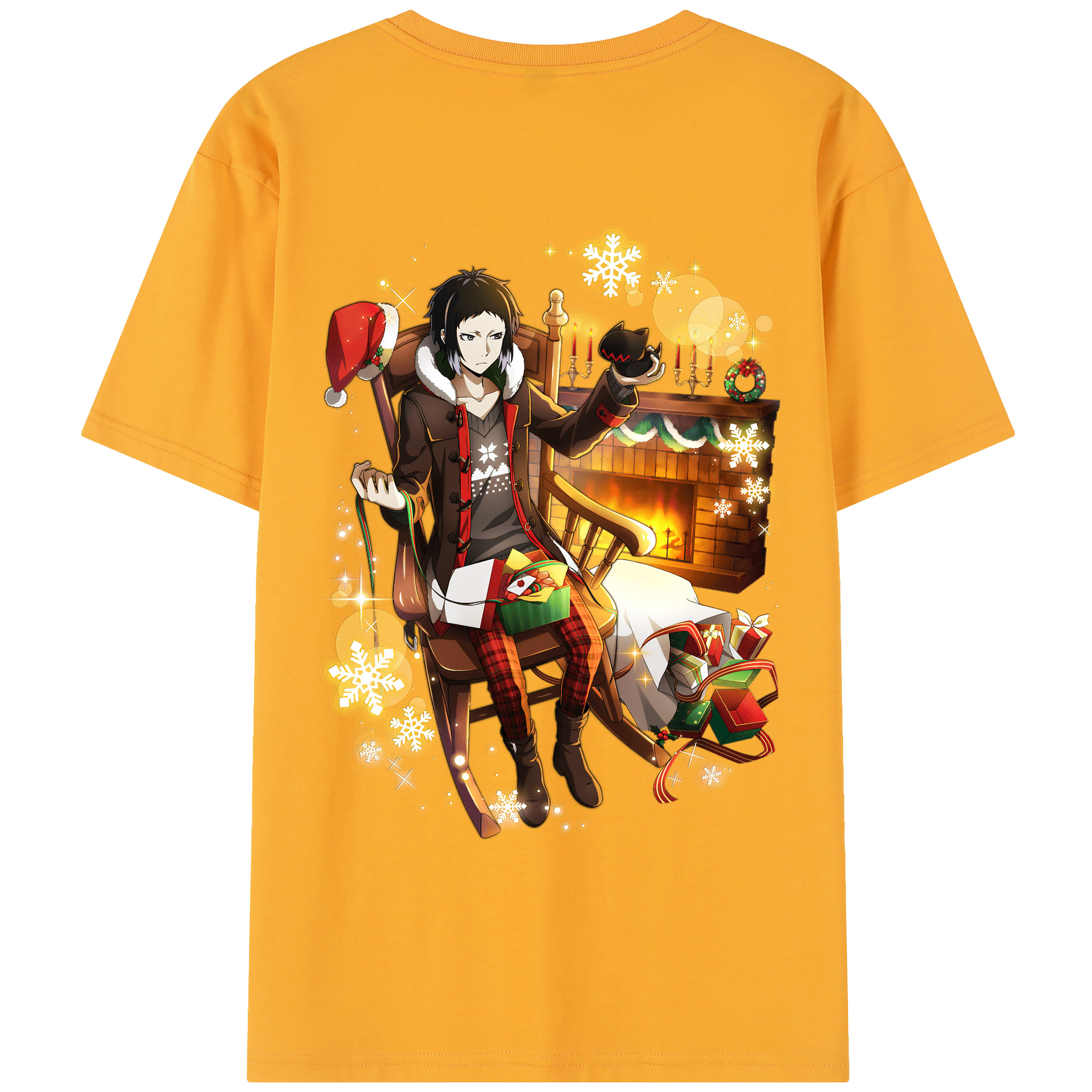 （画像用） 文豪ストレイドッグス Bungo Stray Dogs レディース半袖Tシャツ(バックプリント)