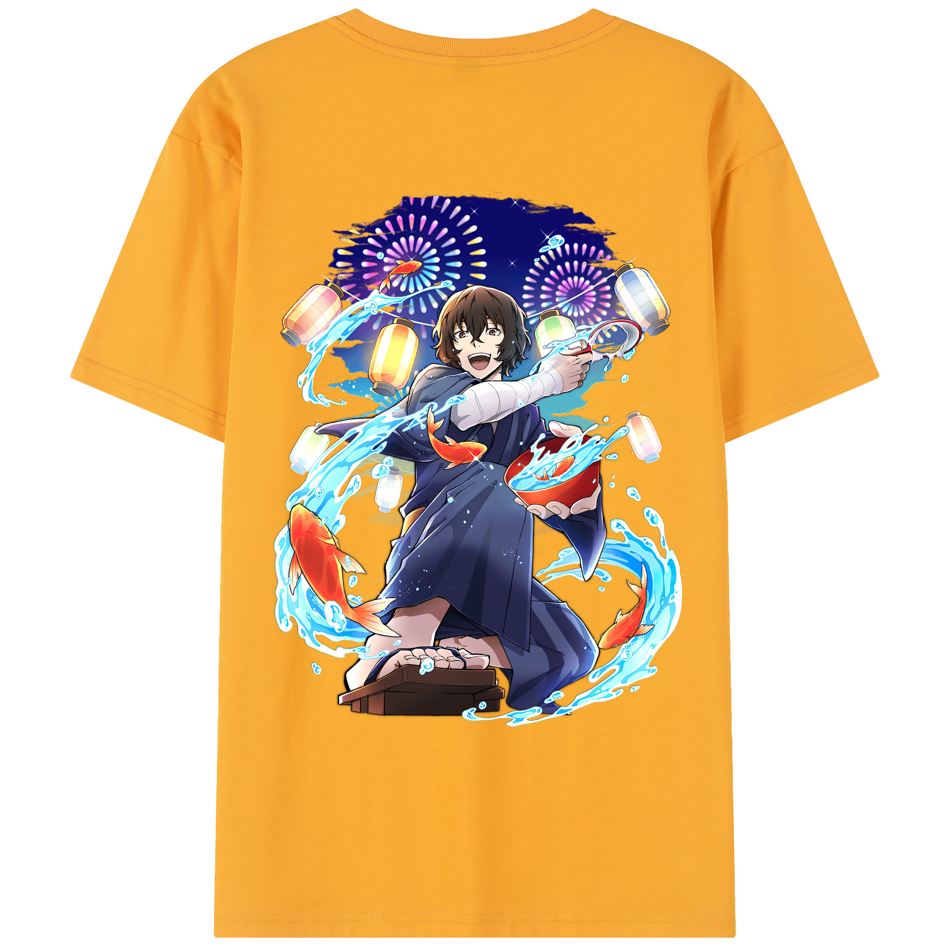 （画像用） 文豪ストレイドッグス Bungo Stray Dogs レディース半袖Tシャツ(バックプリント)