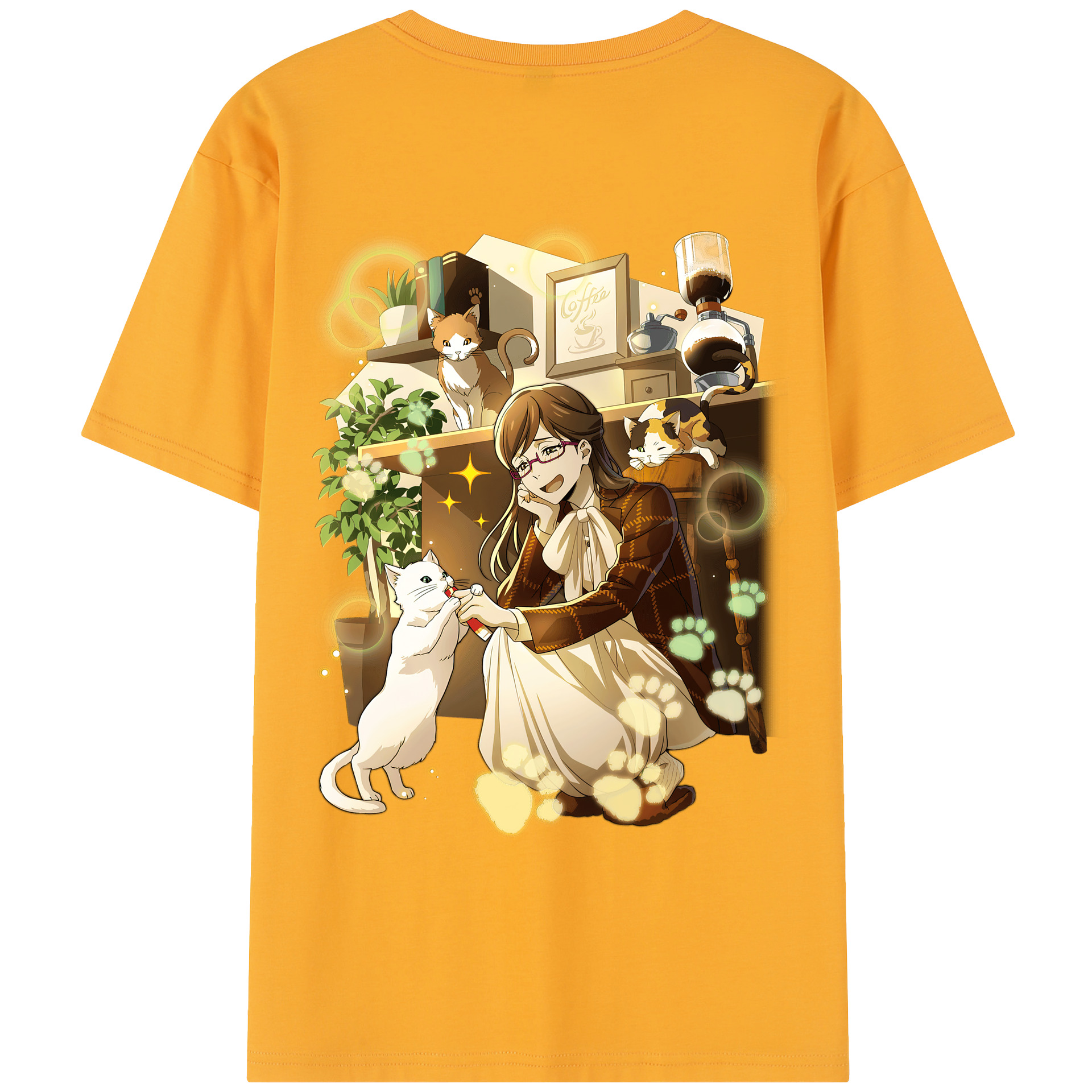 （画像用） 文豪ストレイドッグス Bungo Stray Dogs レディース半袖Tシャツ(バックプリント)