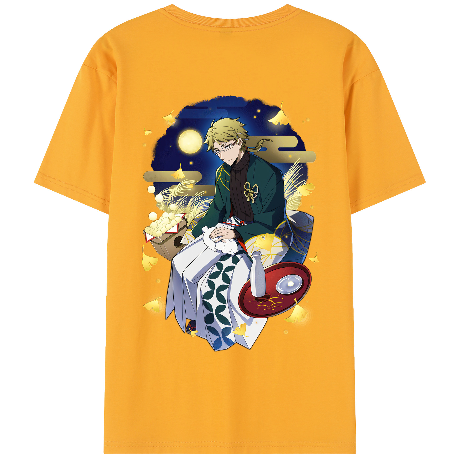 （画像用） 文豪ストレイドッグス Bungo Stray Dogs レディース半袖Tシャツ(バックプリント)