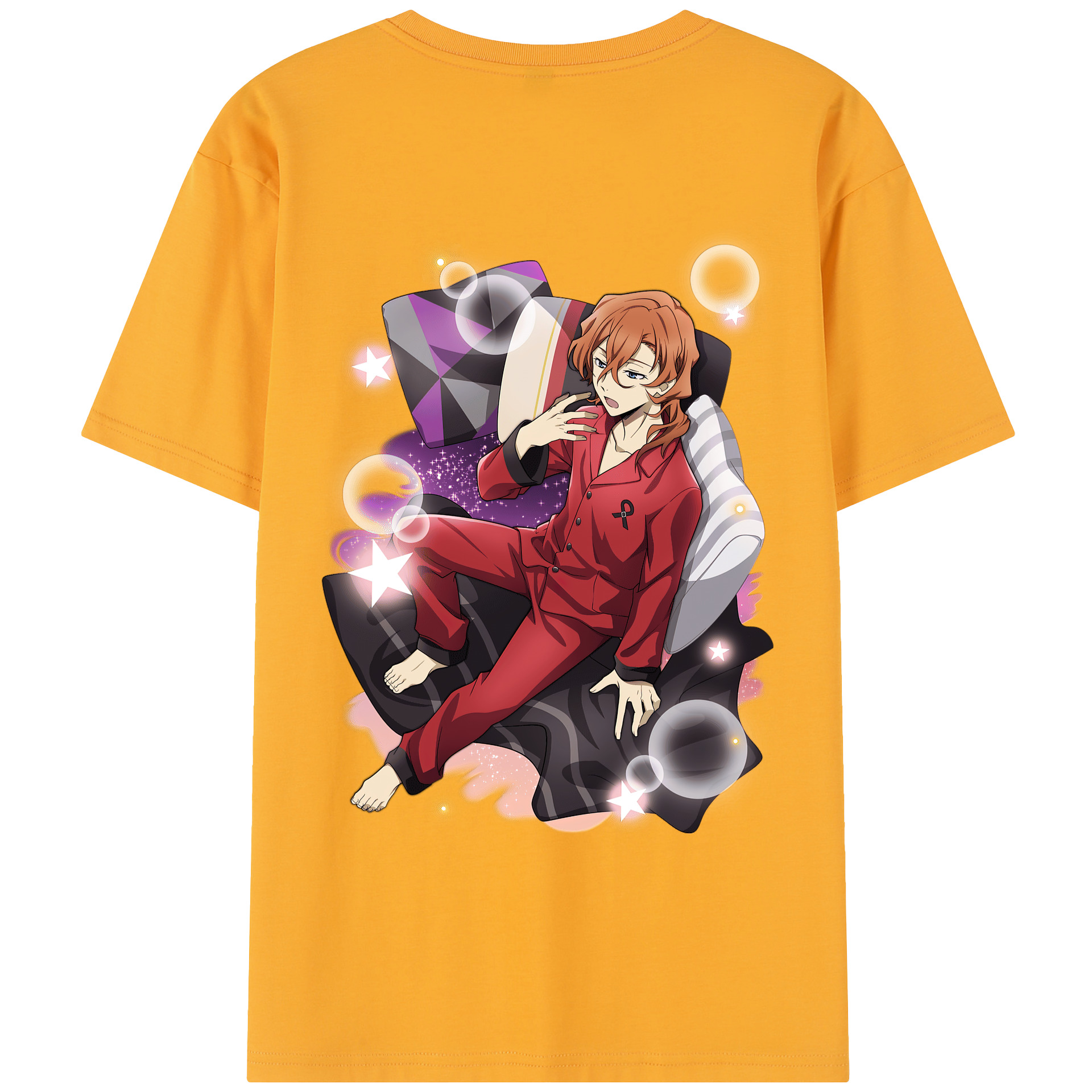 （画像用） 文豪ストレイドッグス Bungo Stray Dogs レディース半袖Tシャツ(バックプリント)