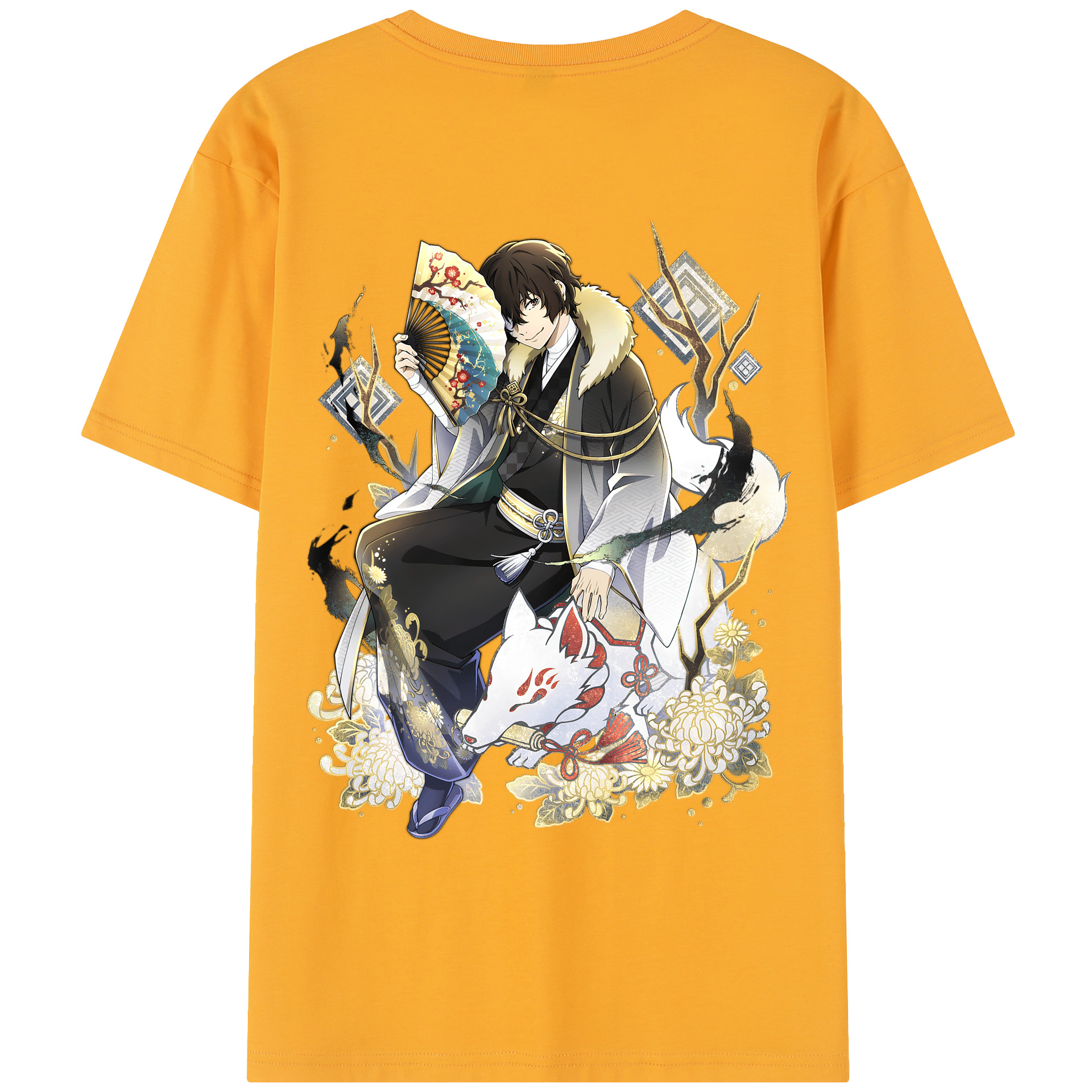 （画像用） 文豪ストレイドッグス Bungo Stray Dogs レディース半袖Tシャツ(バックプリント)