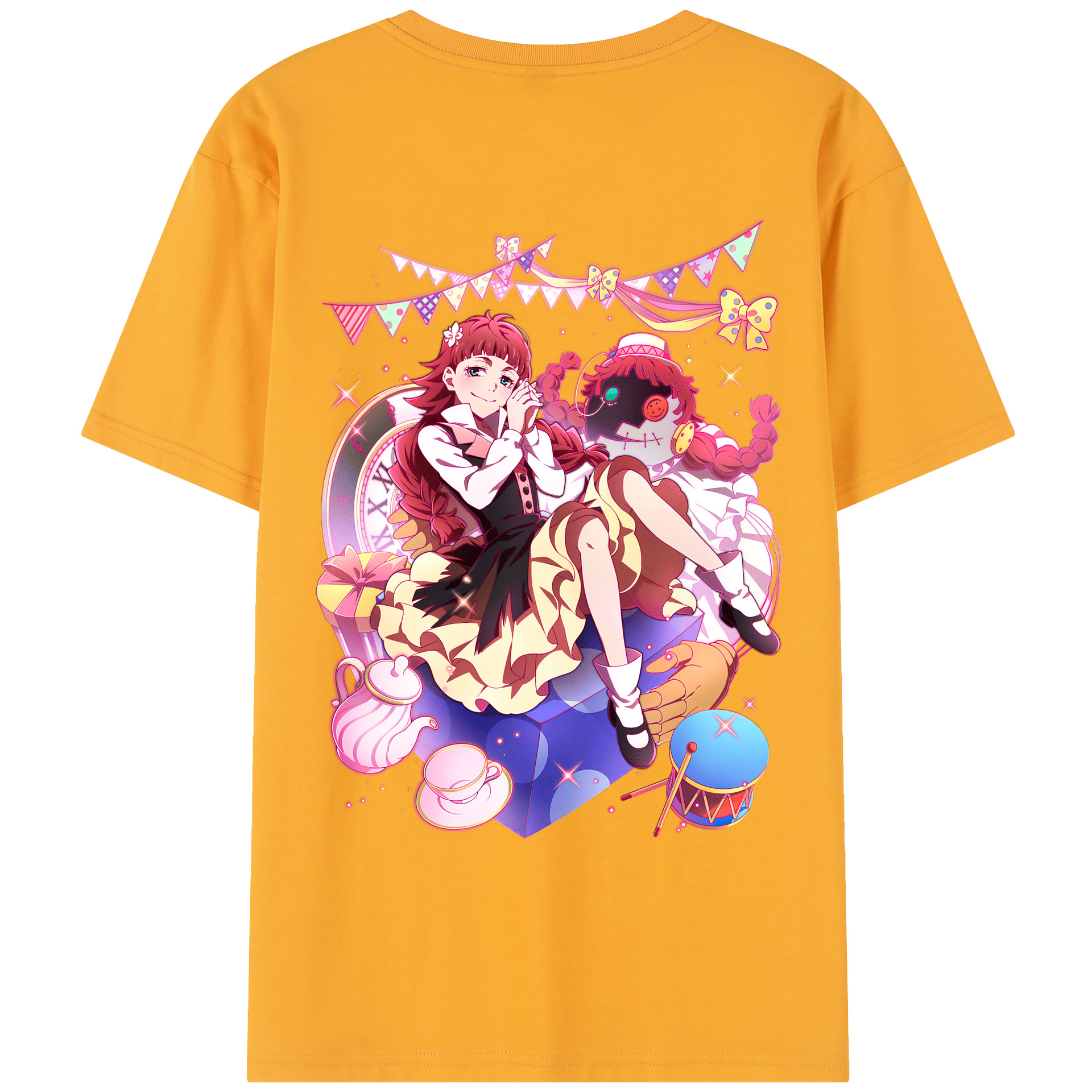 （画像用） 文豪ストレイドッグス Bungo Stray Dogs レディース半袖Tシャツ(バックプリント)