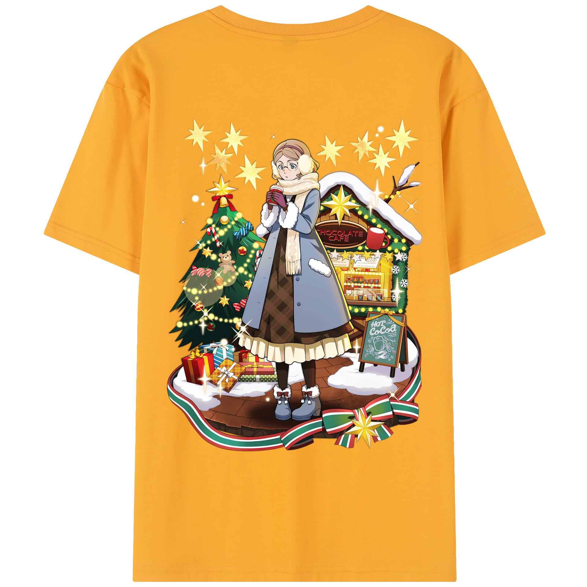 （画像用） 文豪ストレイドッグス Bungo Stray Dogs レディース半袖Tシャツ(バックプリント)