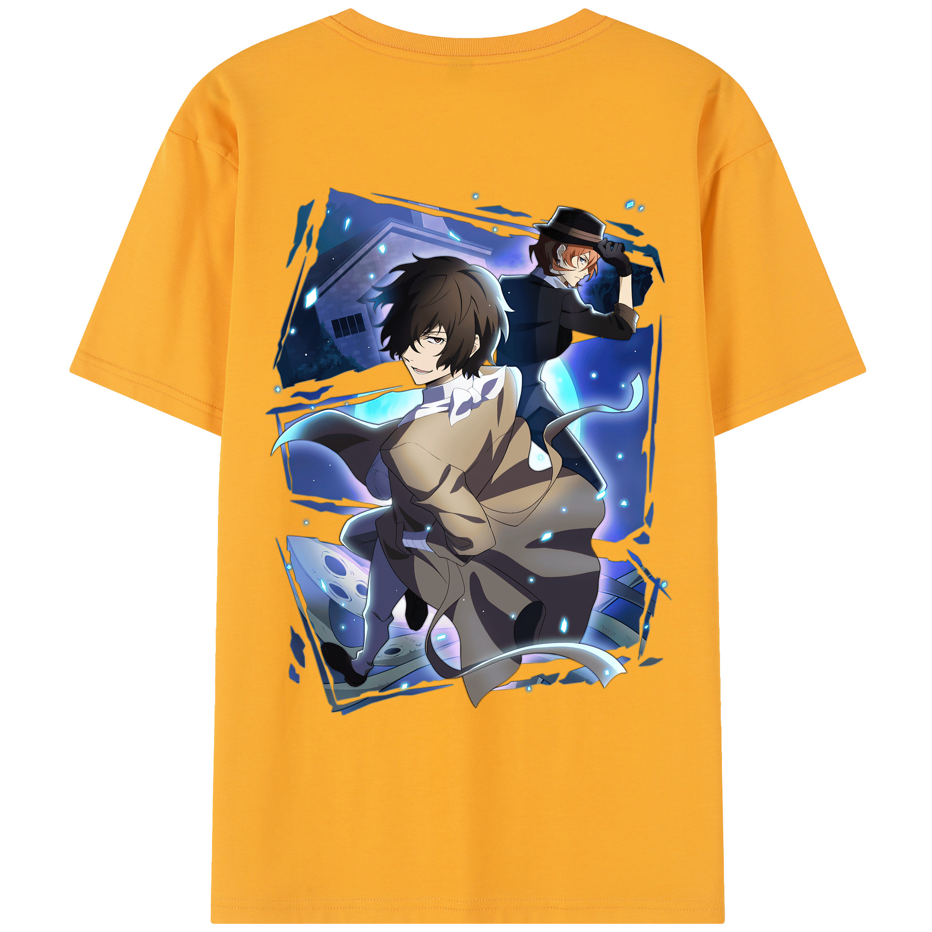 （画像用） 文豪ストレイドッグス Bungo Stray Dogs レディース半袖Tシャツ(バックプリント)