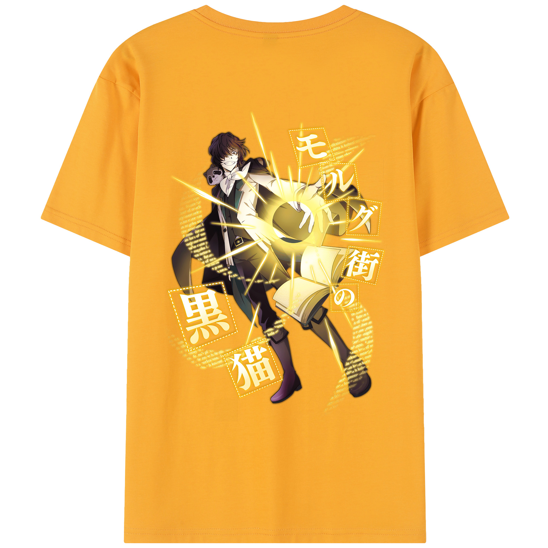 （画像用） 文豪ストレイドッグス Bungo Stray Dogs レディース半袖Tシャツ(バックプリント)