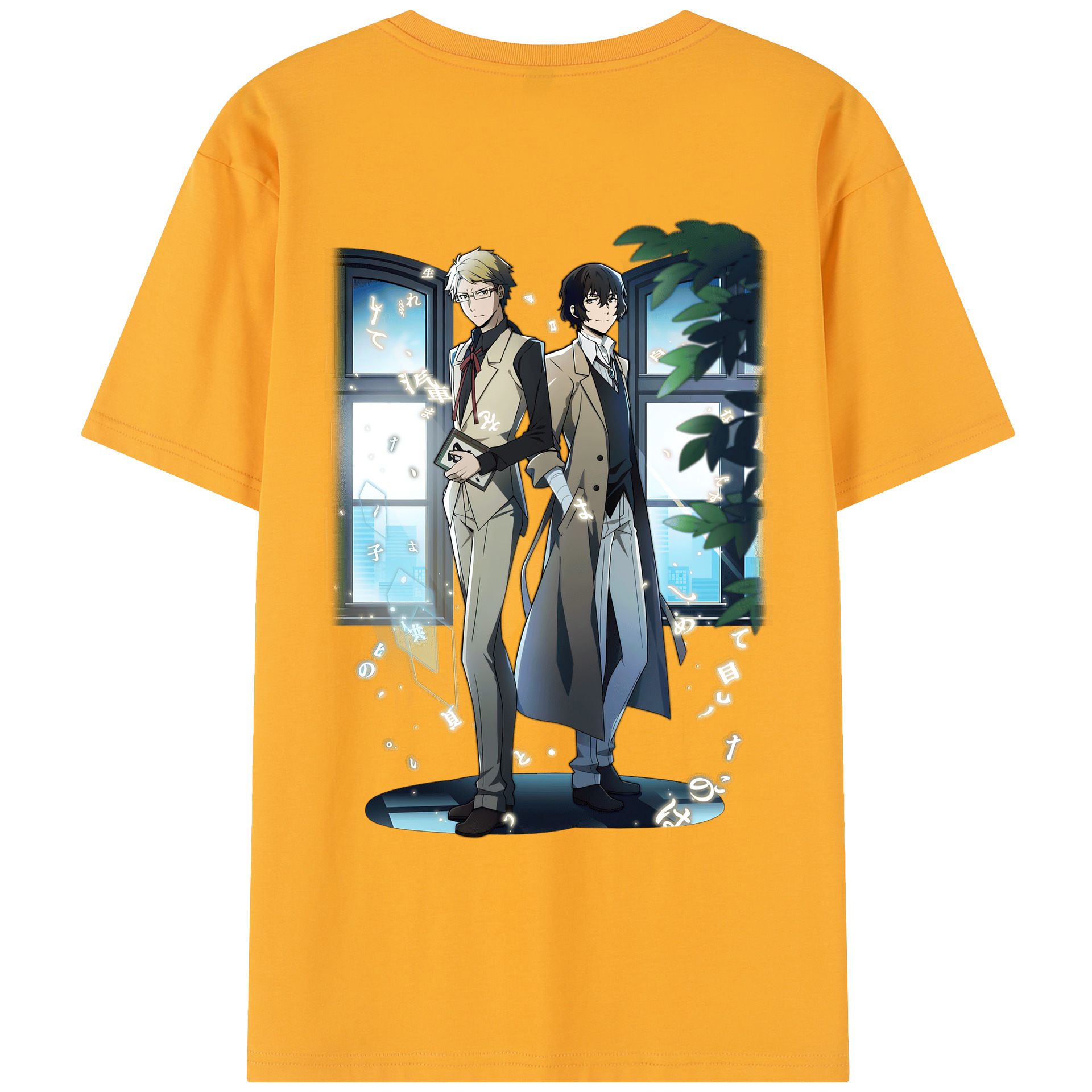 （画像用） 文豪ストレイドッグス Bungo Stray Dogs レディース半袖Tシャツ(バックプリント)