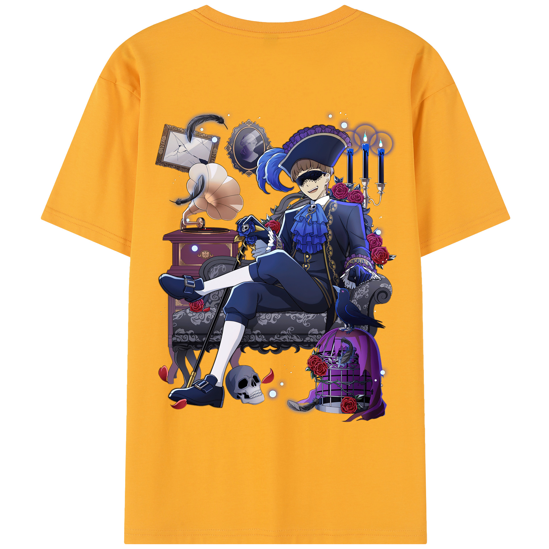（画像用） 文豪ストレイドッグス Bungo Stray Dogs レディース半袖Tシャツ(バックプリント)
