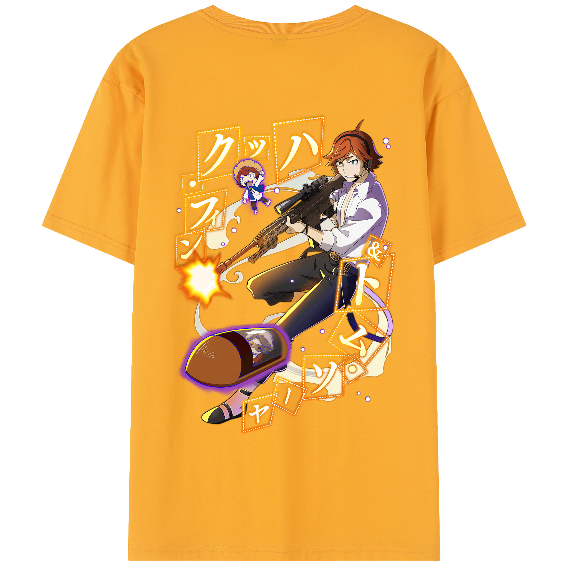 （画像用） 文豪ストレイドッグス Bungo Stray Dogs レディース半袖Tシャツ(バックプリント)