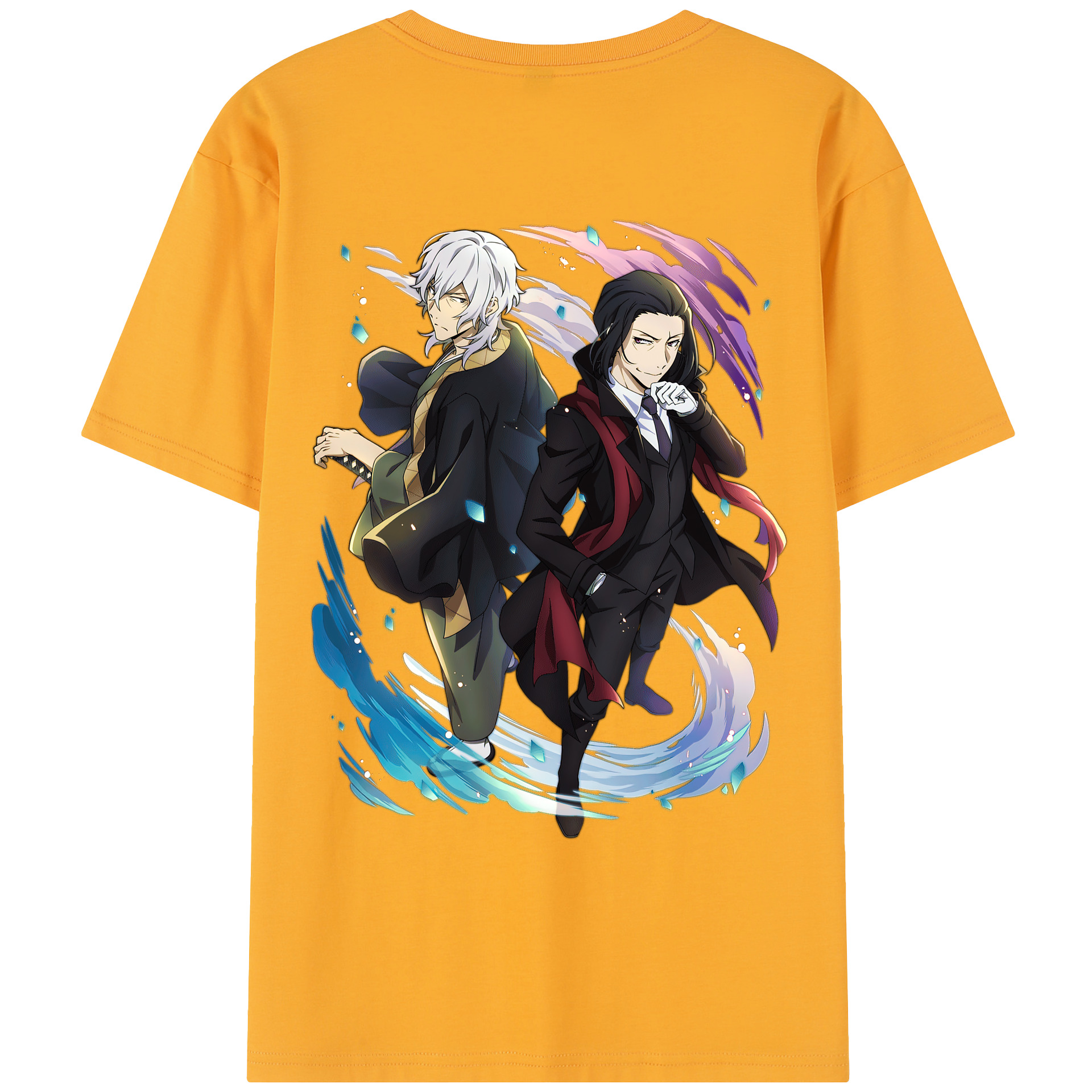 （画像用） 文豪ストレイドッグス Bungo Stray Dogs レディース半袖Tシャツ(バックプリント)