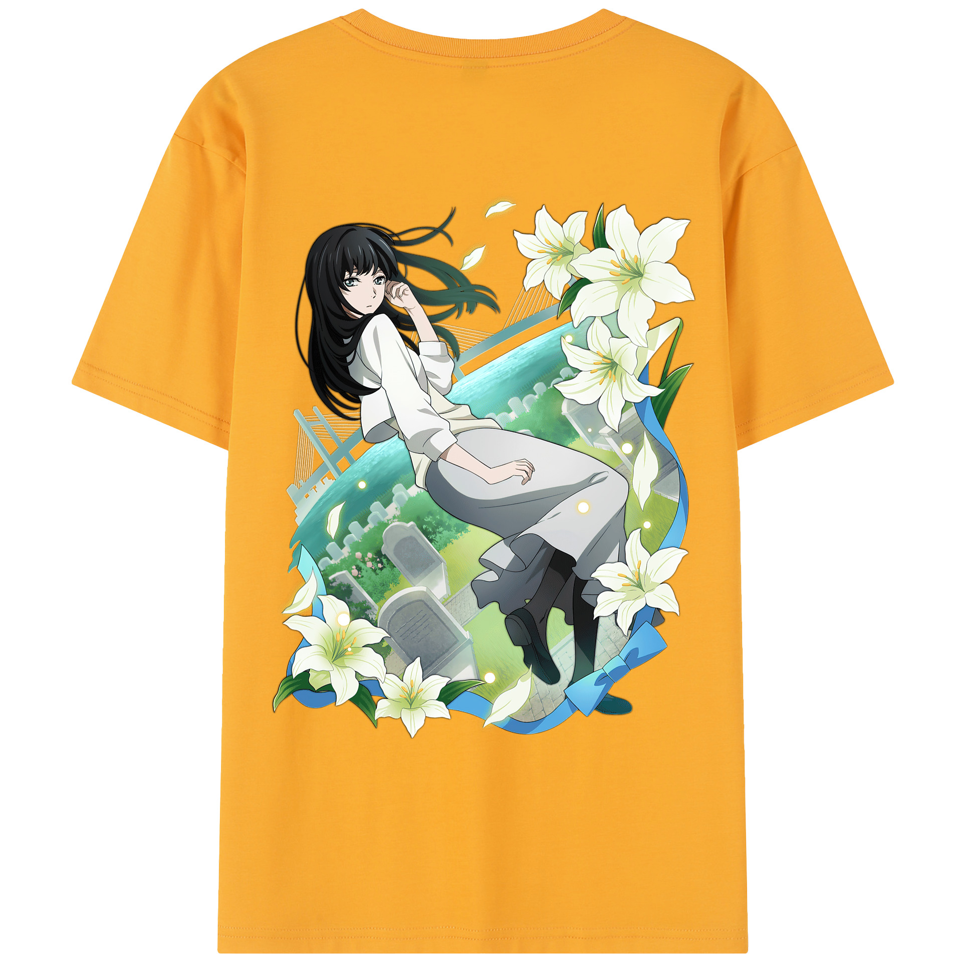 （画像用） 文豪ストレイドッグス Bungo Stray Dogs レディース半袖Tシャツ(バックプリント)