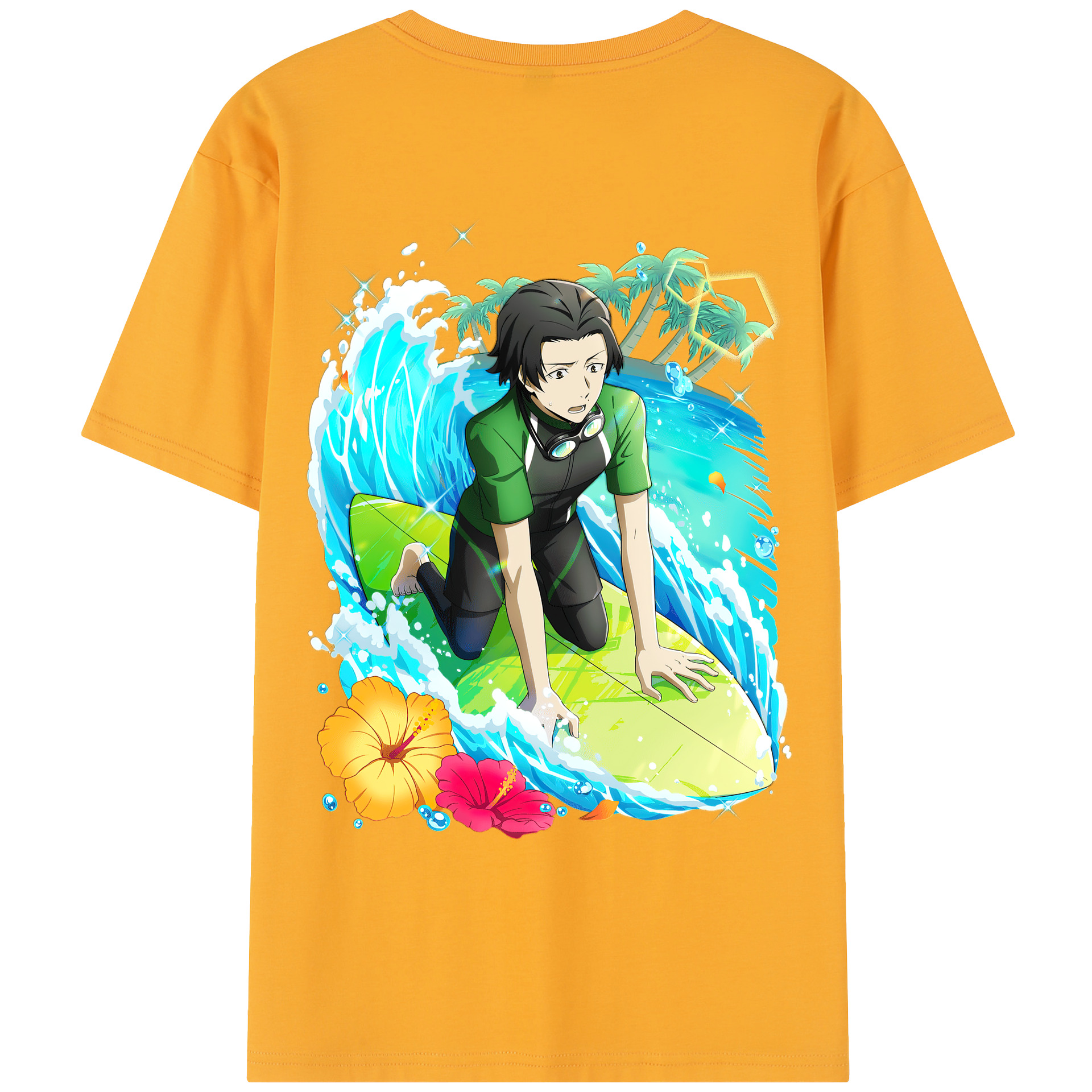 （画像用） 文豪ストレイドッグス Bungo Stray Dogs レディース半袖Tシャツ(バックプリント)