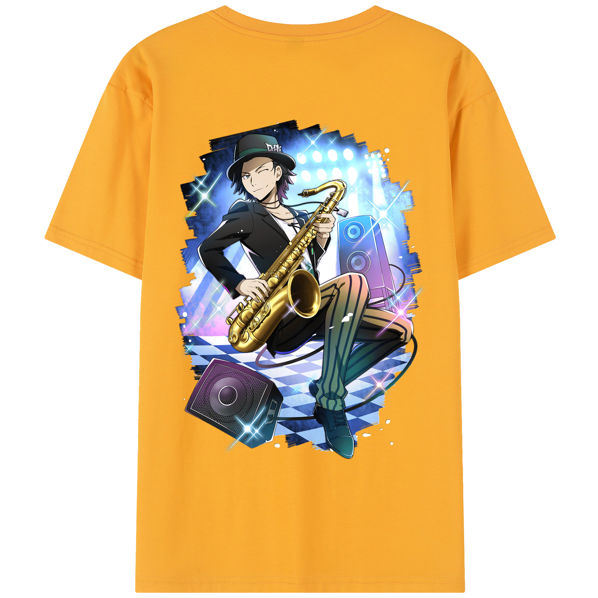 （画像用） 文豪ストレイドッグス Bungo Stray Dogs レディース半袖Tシャツ(バックプリント)