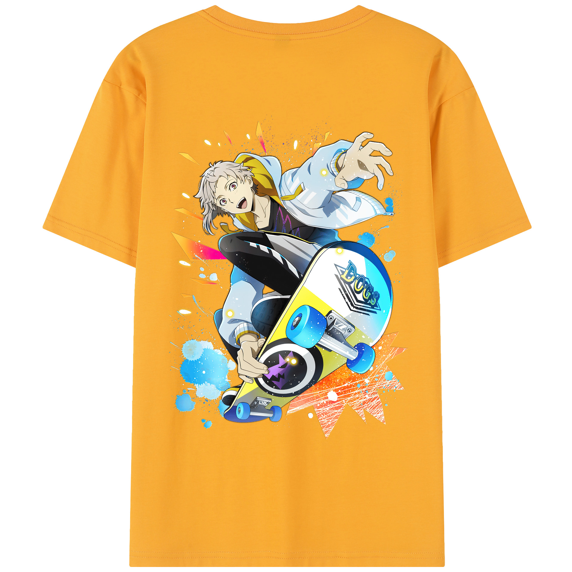 （画像用） 文豪ストレイドッグス Bungo Stray Dogs レディース半袖Tシャツ(バックプリント)