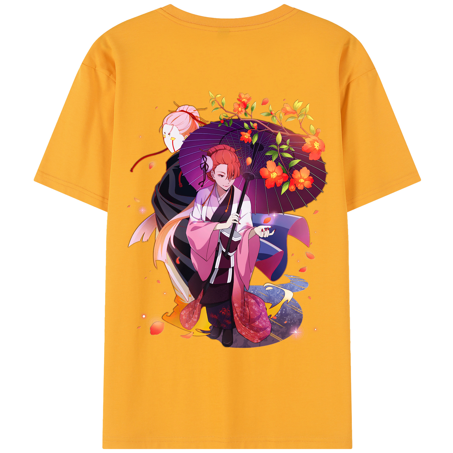 （画像用） 文豪ストレイドッグス Bungo Stray Dogs レディース半袖Tシャツ(バックプリント)