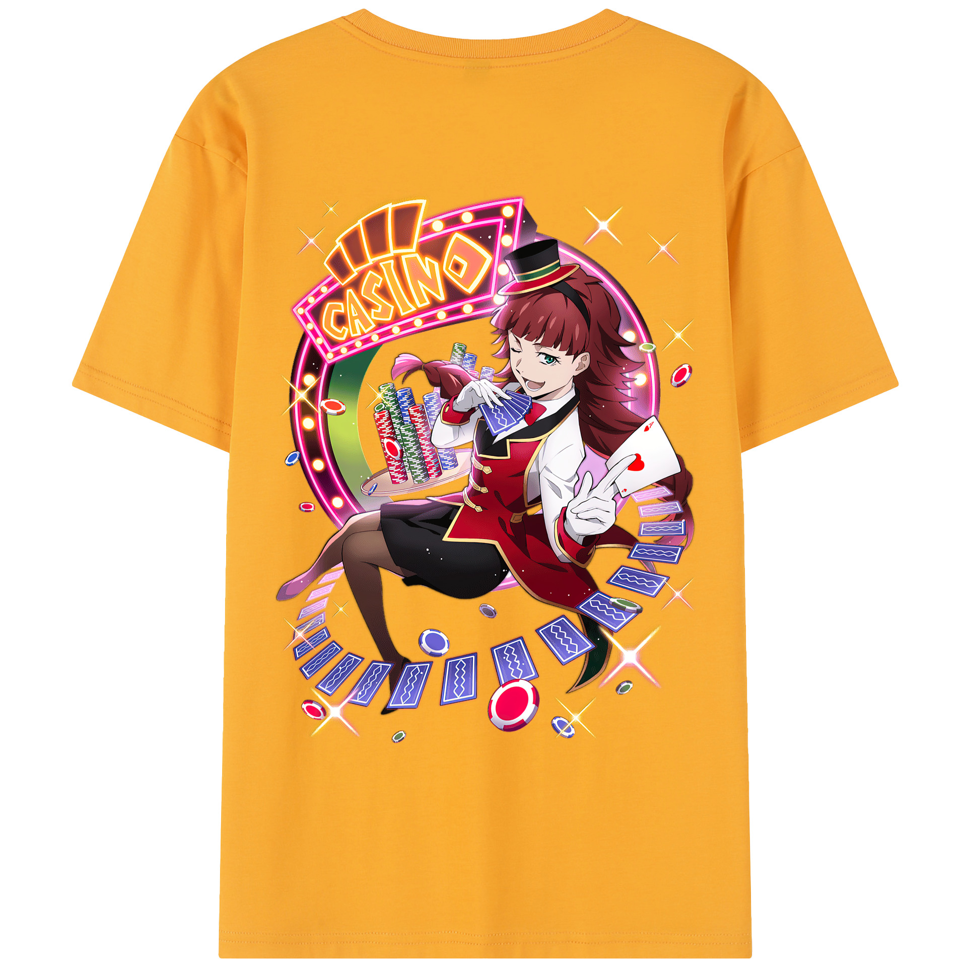 （画像用） 文豪ストレイドッグス Bungo Stray Dogs レディース半袖Tシャツ(バックプリント)