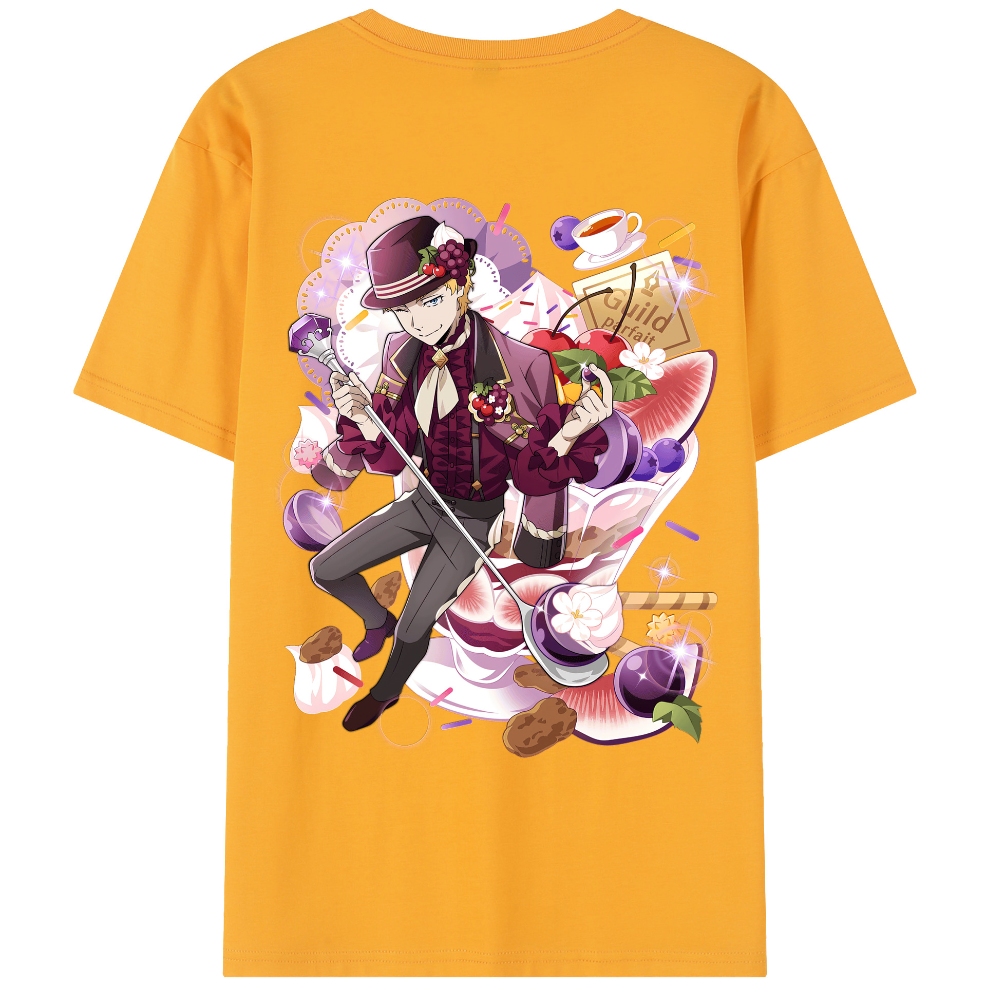 （画像用） 文豪ストレイドッグス Bungo Stray Dogs レディース半袖Tシャツ(バックプリント)