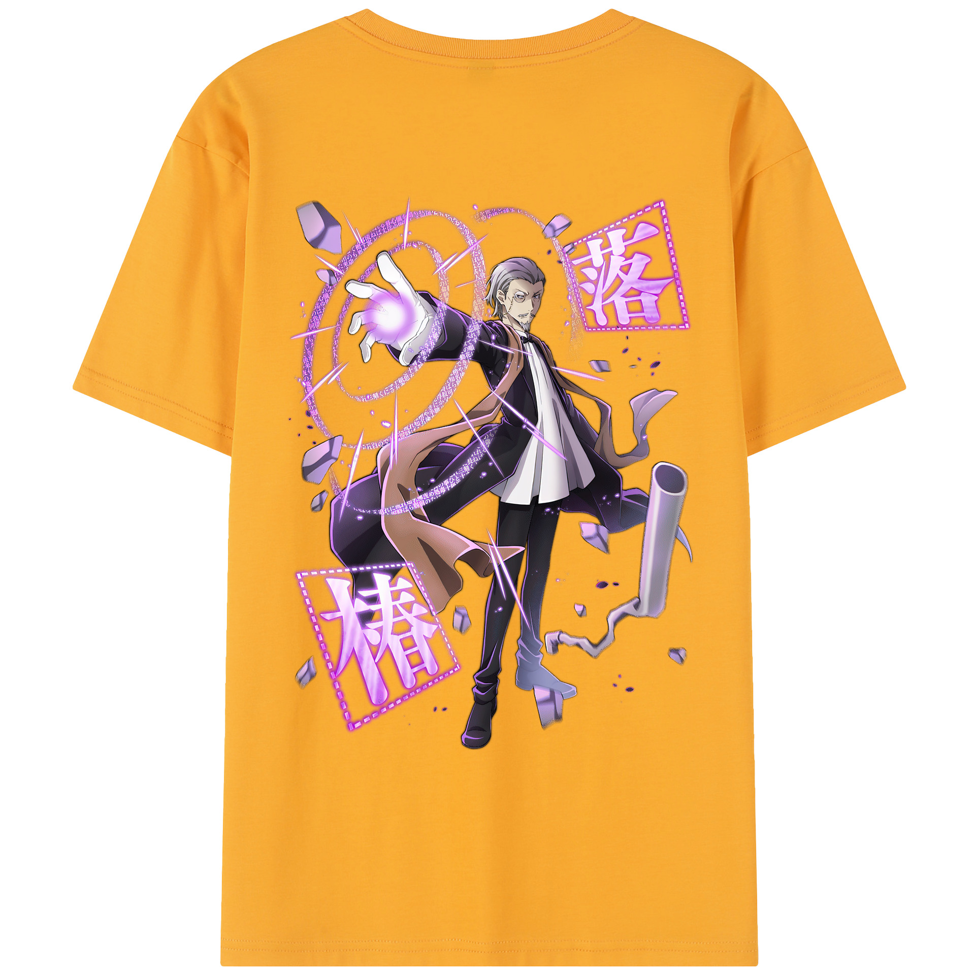 （画像用） 文豪ストレイドッグス Bungo Stray Dogs レディース半袖Tシャツ(バックプリント)