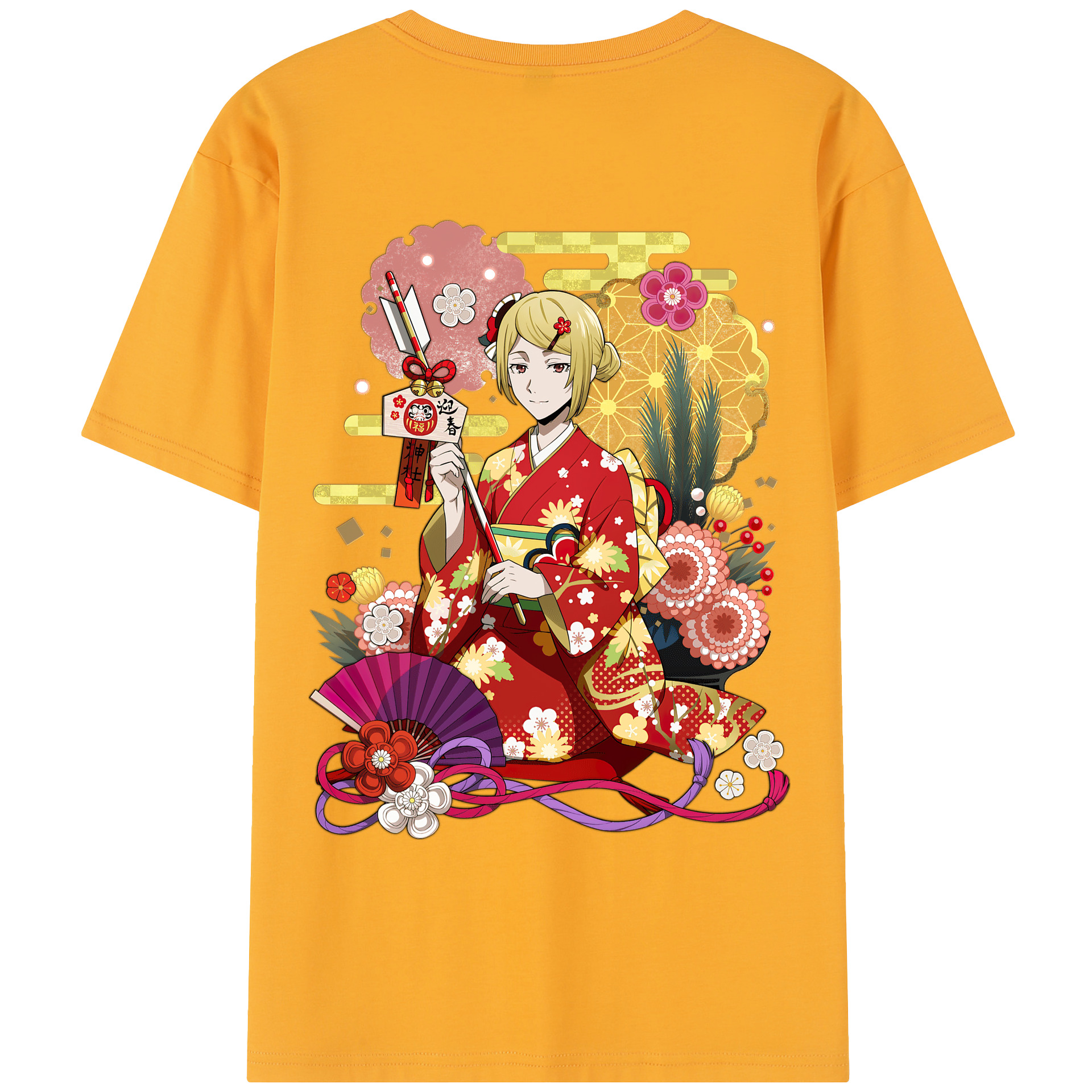 （画像用） 文豪ストレイドッグス Bungo Stray Dogs レディース半袖Tシャツ(バックプリント)