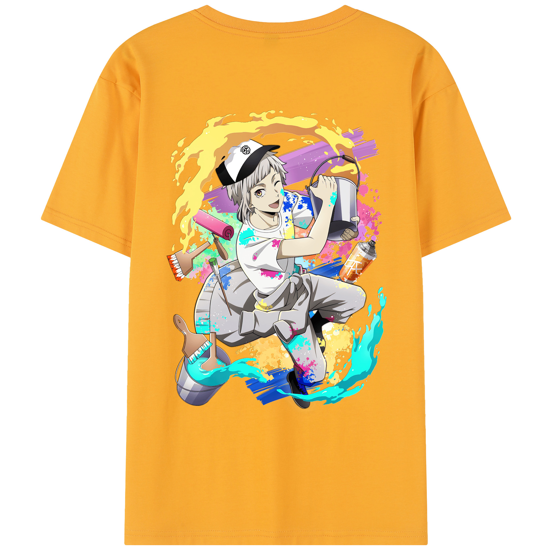 （画像用） 文豪ストレイドッグス Bungo Stray Dogs レディース半袖Tシャツ(バックプリント)