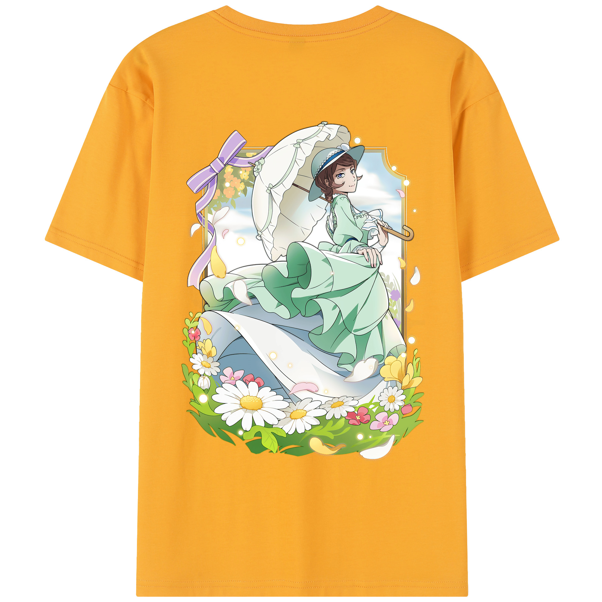 （画像用） 文豪ストレイドッグス Bungo Stray Dogs レディース半袖Tシャツ(バックプリント)