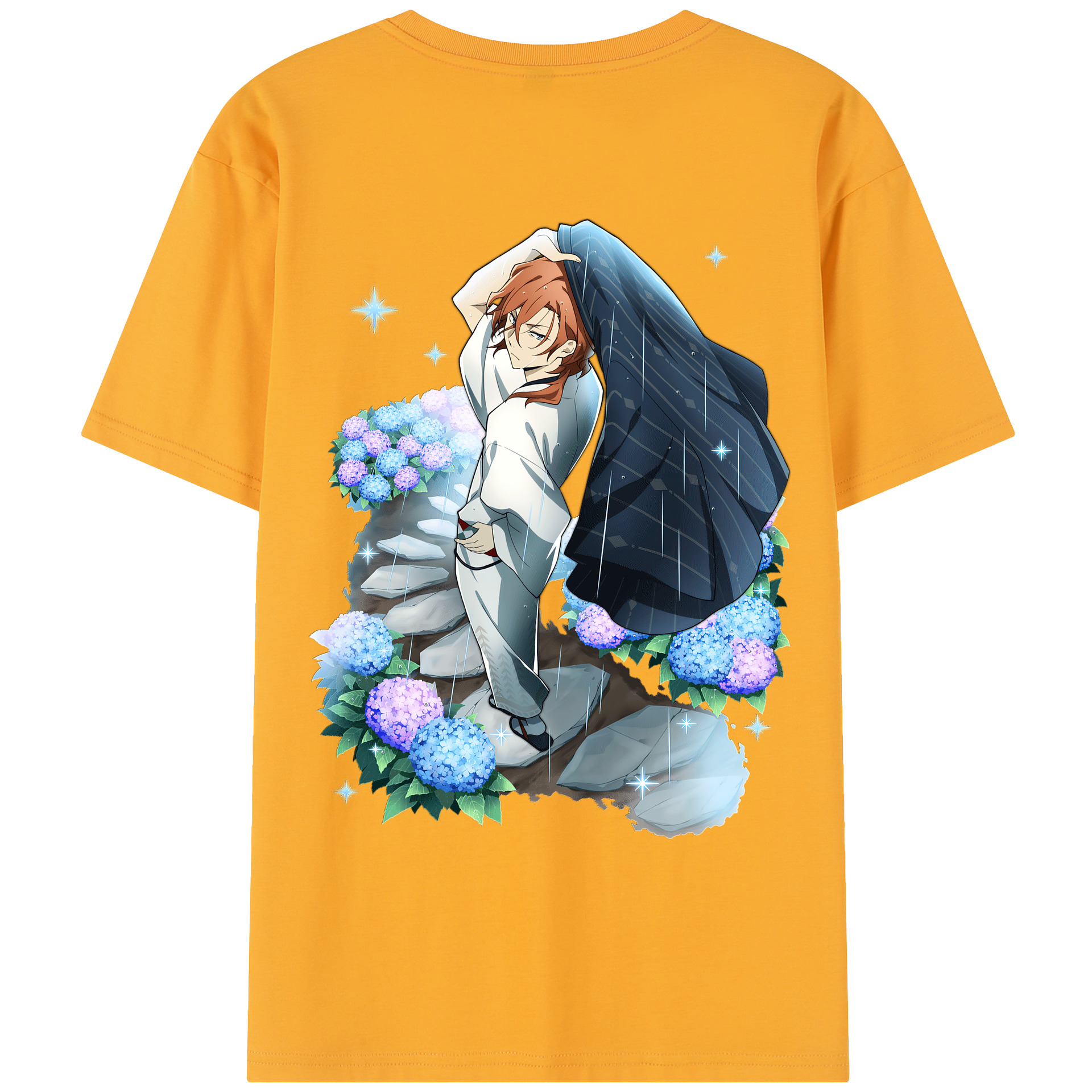 （画像用） 文豪ストレイドッグス Bungo Stray Dogs レディース半袖Tシャツ(バックプリント)
