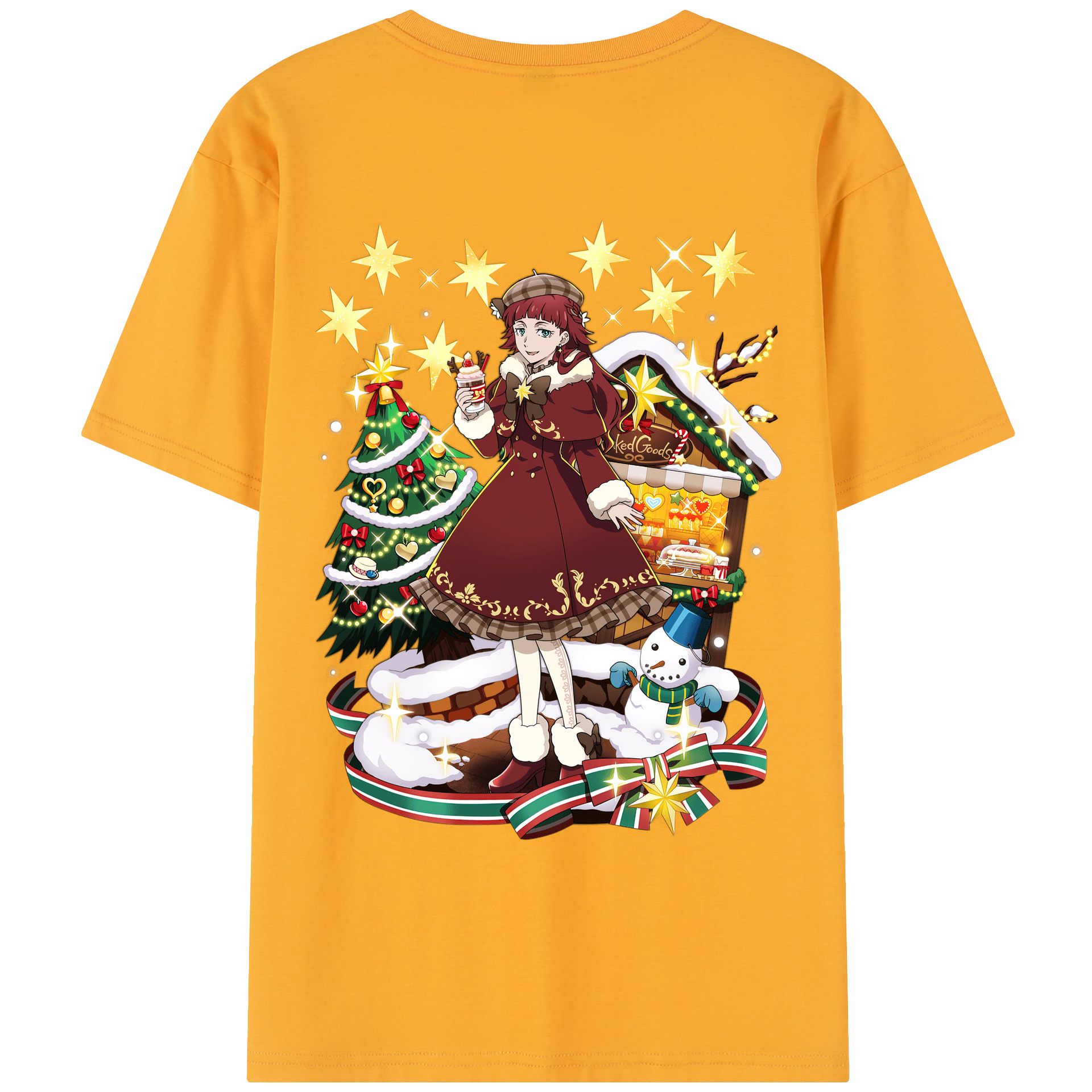 （画像用） 文豪ストレイドッグス Bungo Stray Dogs レディース半袖Tシャツ(バックプリント)