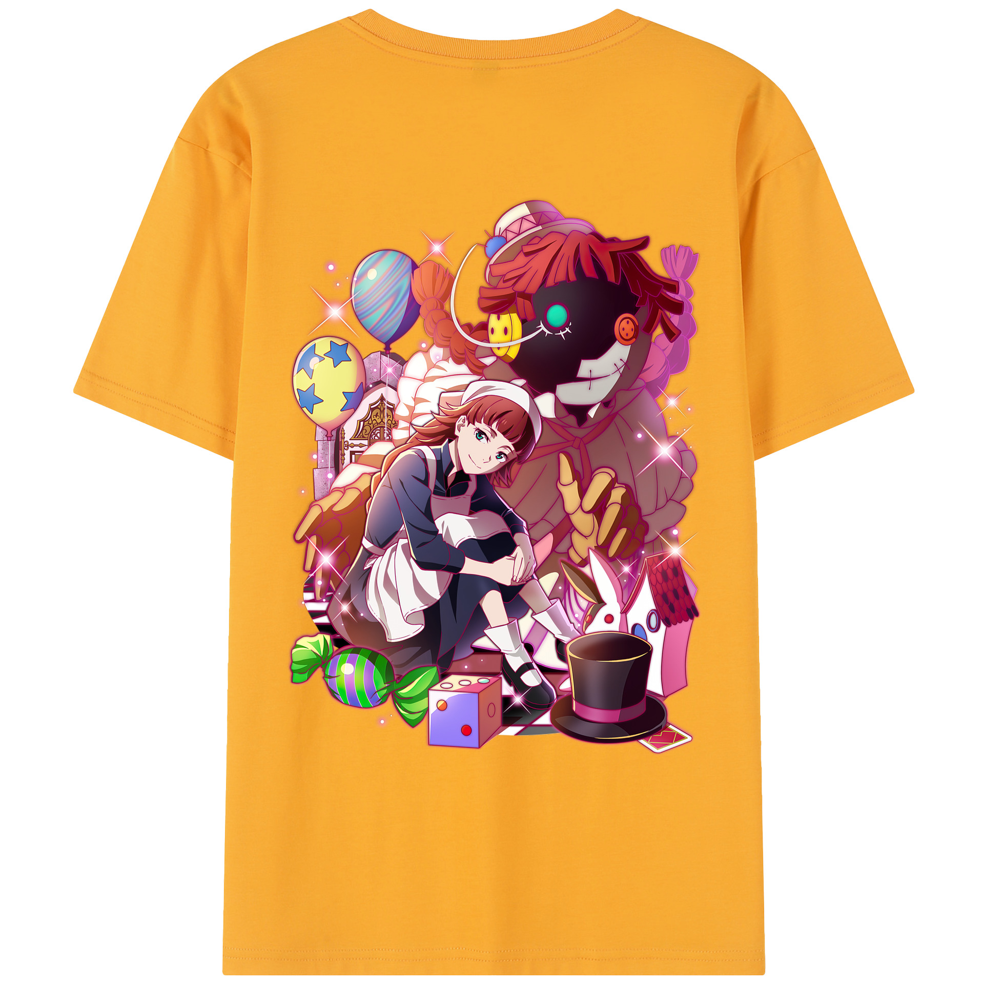 （画像用） 文豪ストレイドッグス Bungo Stray Dogs レディース半袖Tシャツ(バックプリント)